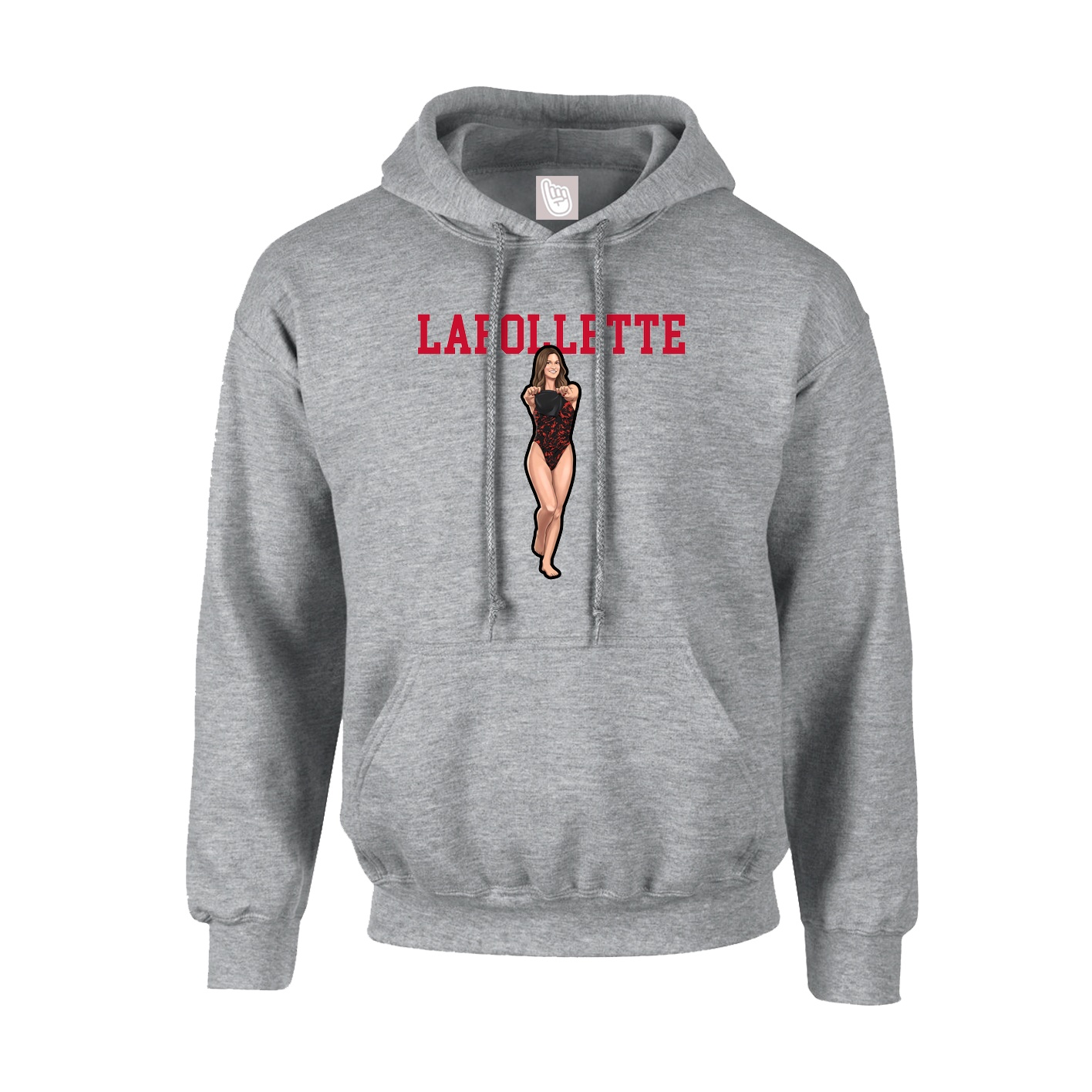 Hoodie — Shirsey in Grey