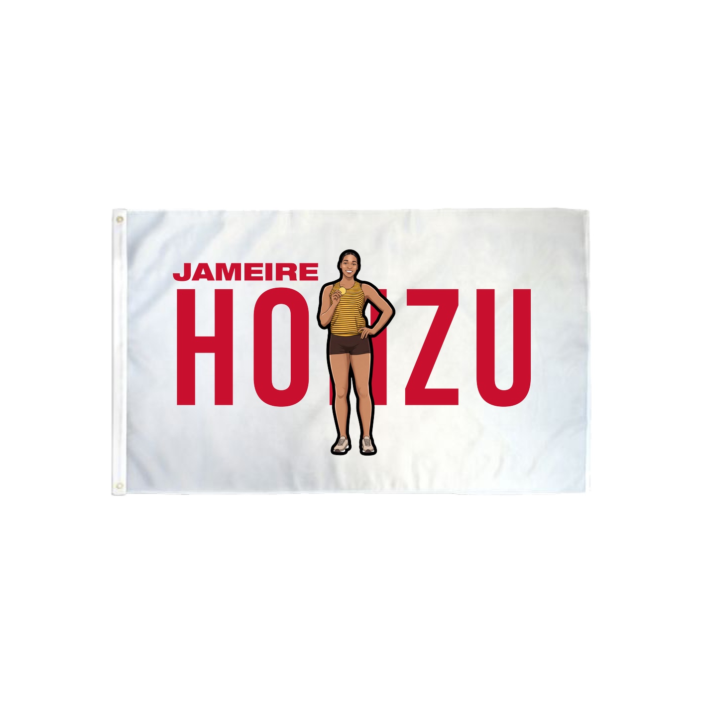 3x5 Flag — Player Name in Classic