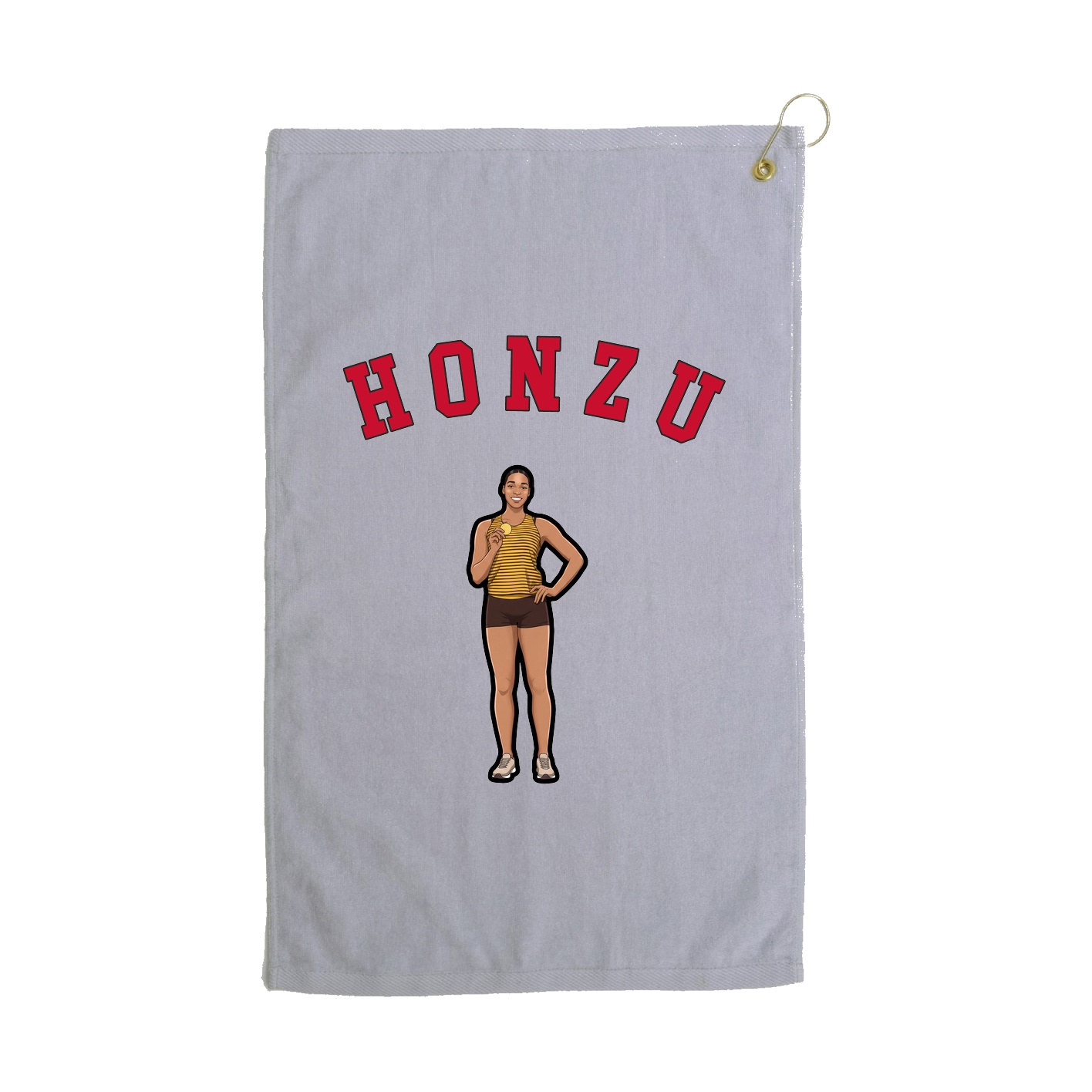 Golf Towel — Shirsey Arch in Grey