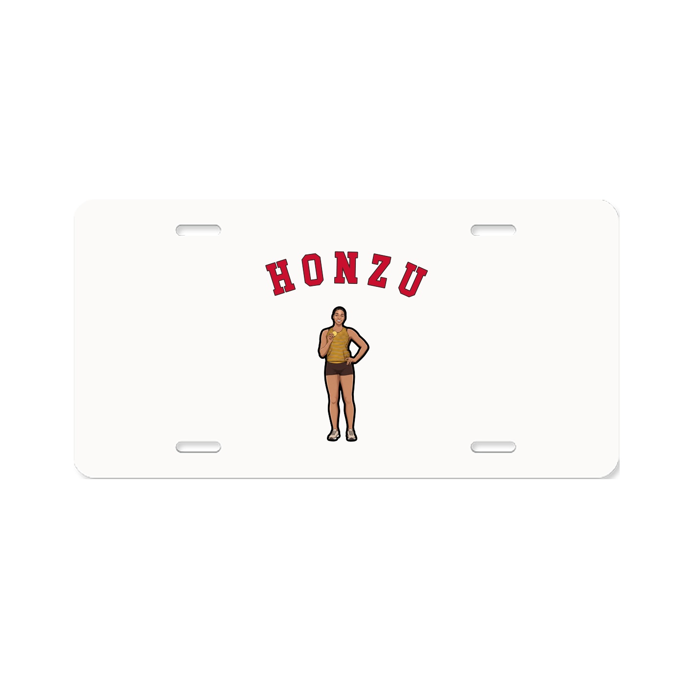 License Plate — Shirsey Arch in Classic