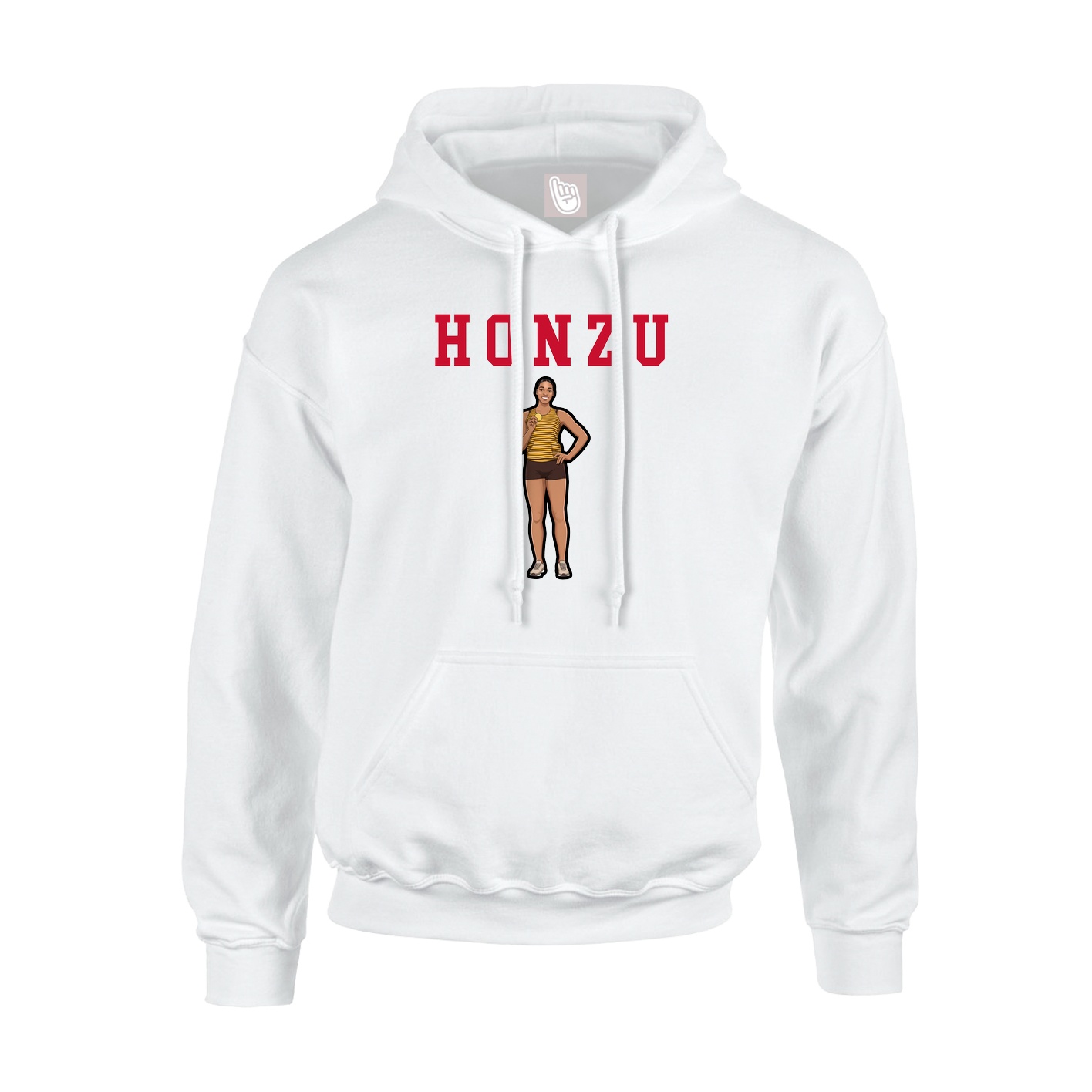 Youth Hoodie — Shirsey in White