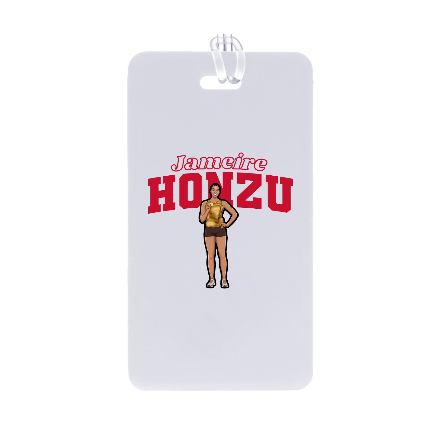 Bag Tag — Name Arch in Classic