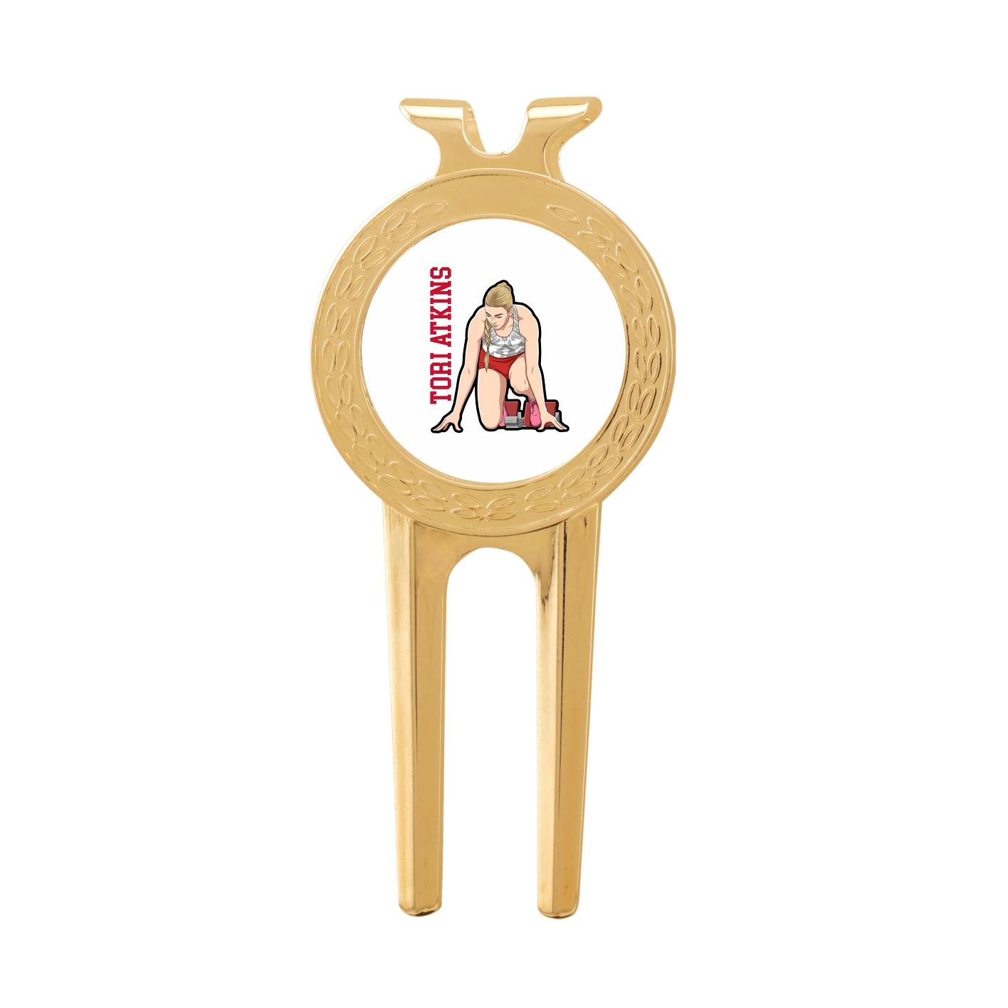 Divot Tool with Ball Marker — Name Vertical in Classic