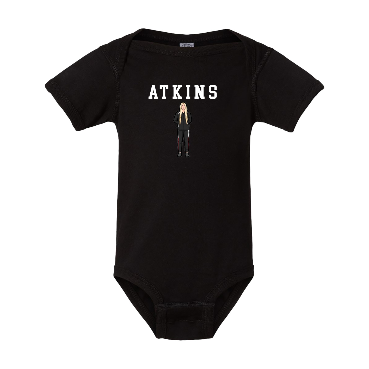 Baby Onesie — Shirsey in Black