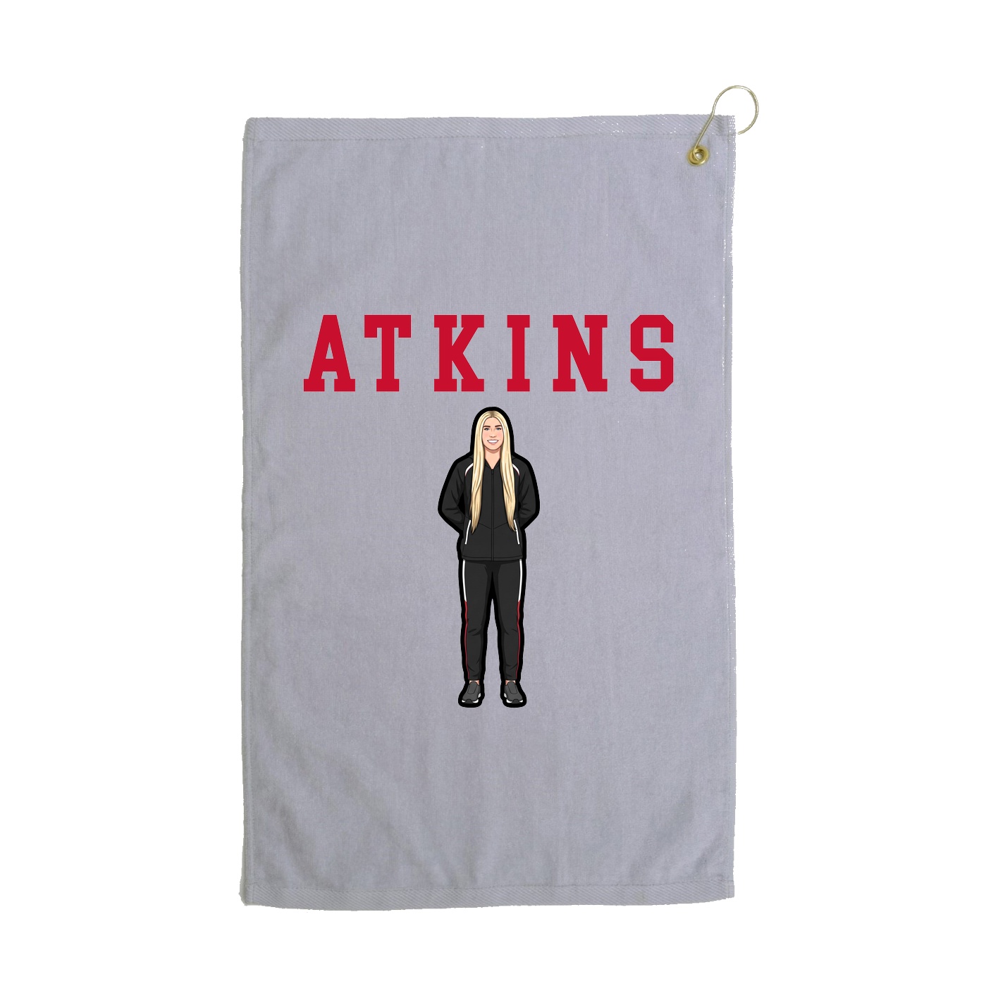 Golf Towel — Shirsey in Grey