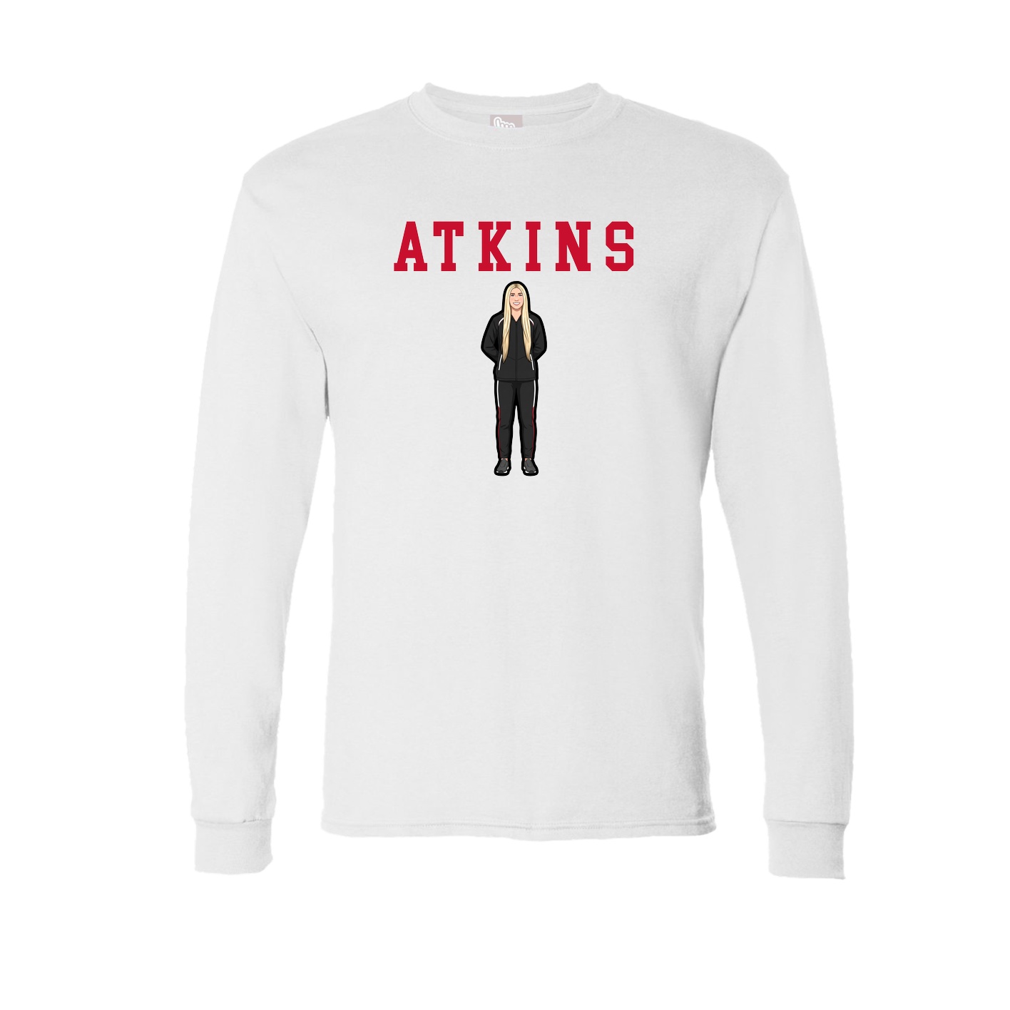 Long Sleeve Tee — Shirsey in White