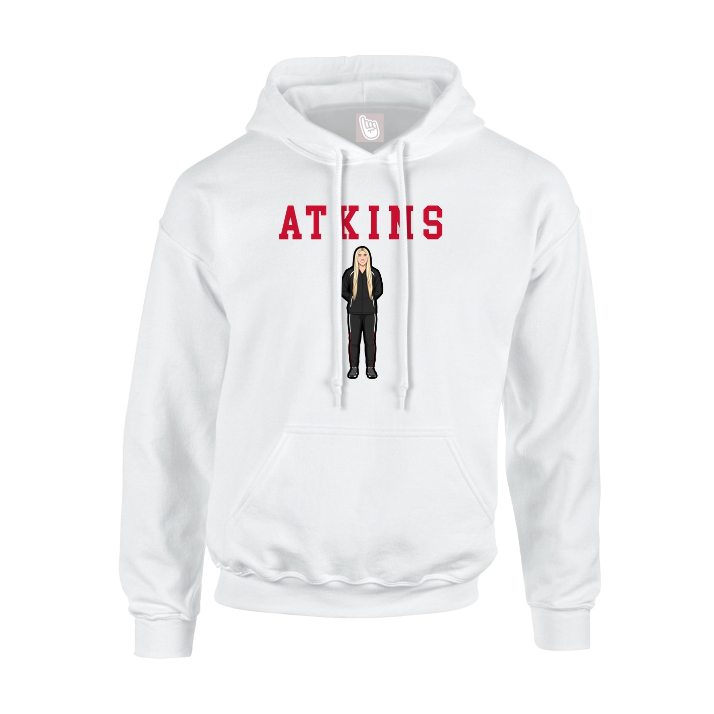Youth Hoodie — Shirsey in White