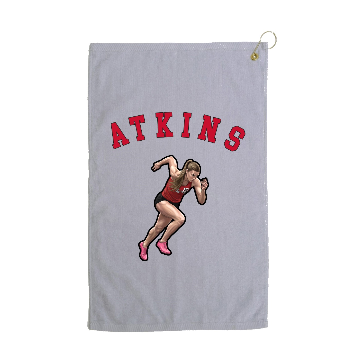 Golf Towel — Shirsey Arch in Grey