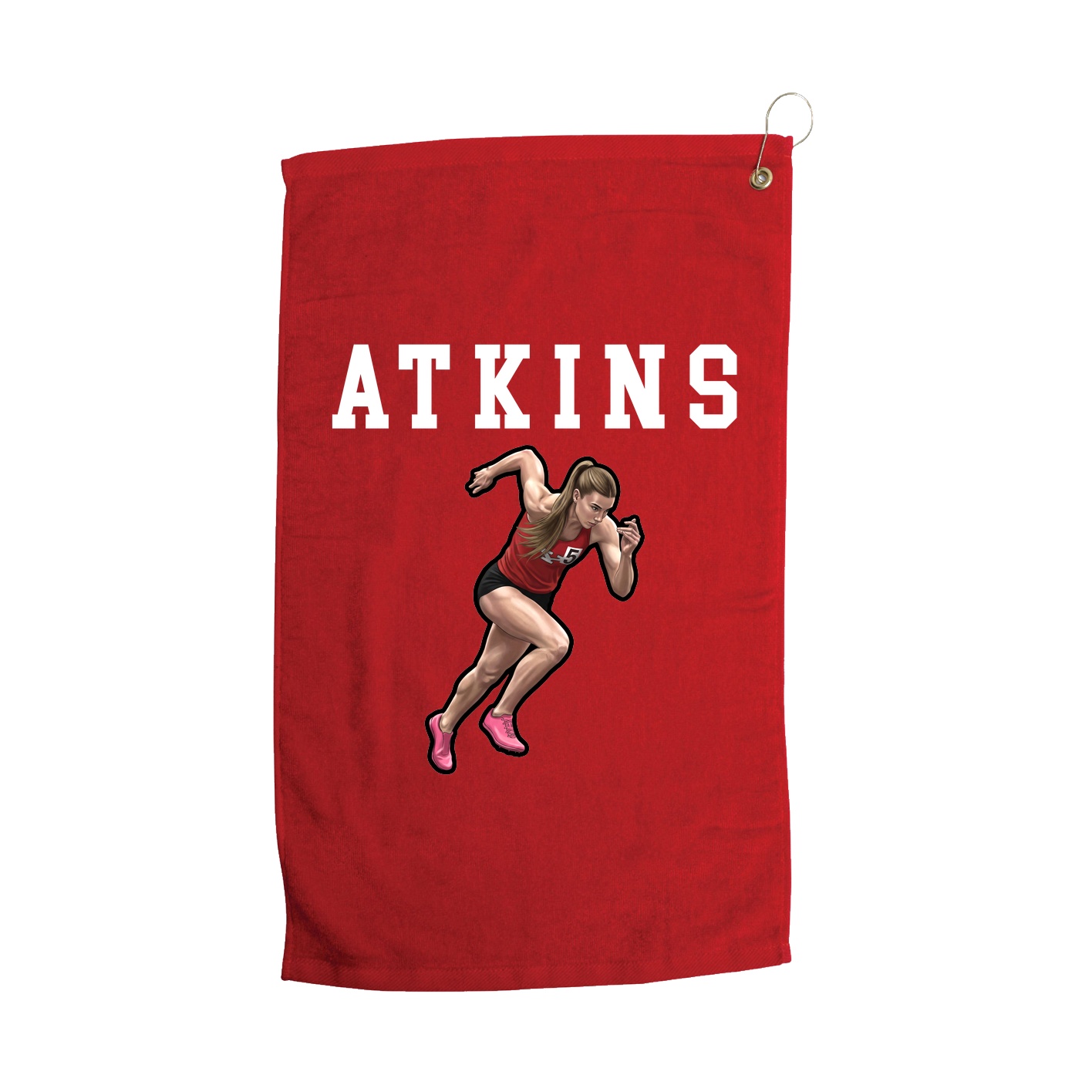 Golf Towel — Shirsey in Red