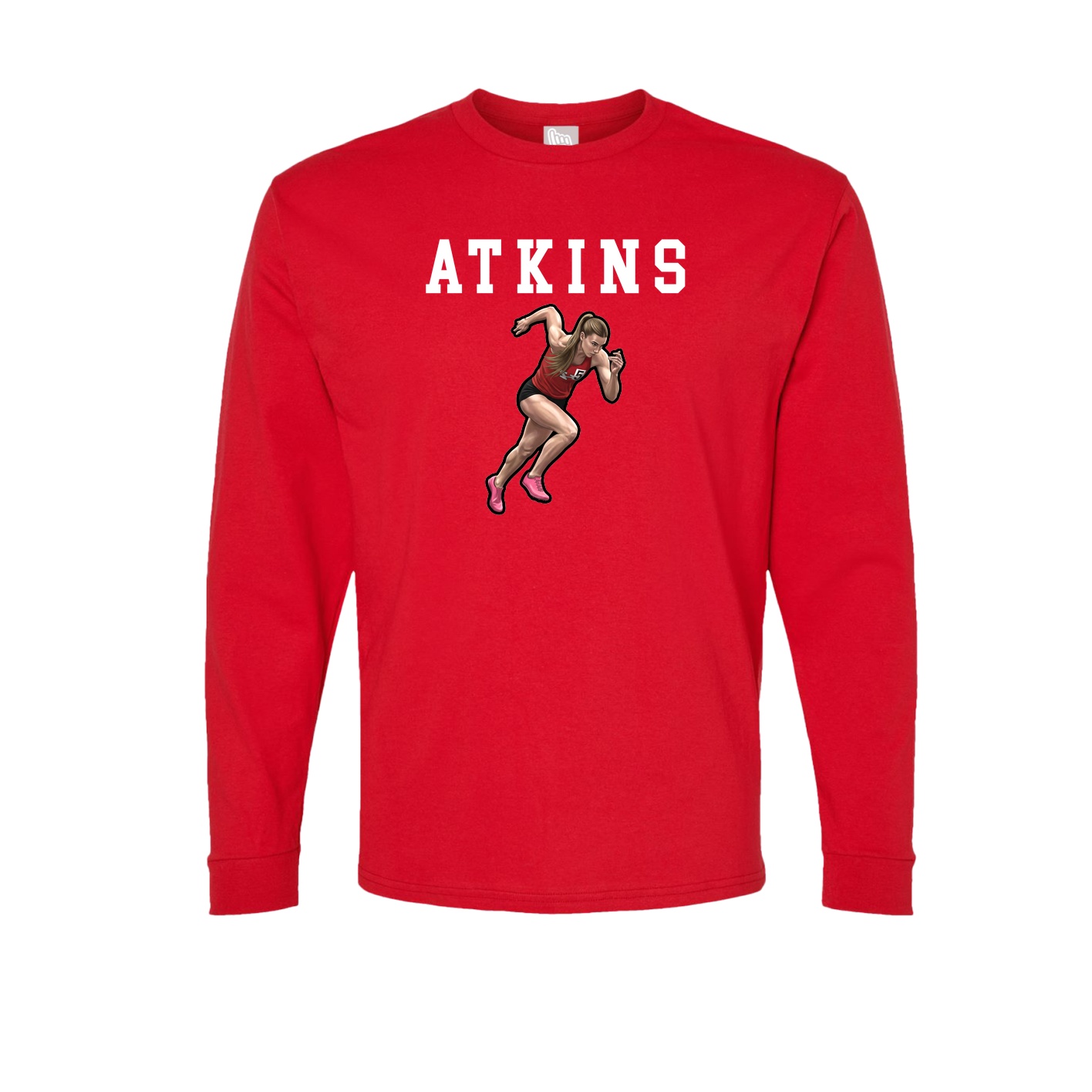Long Sleeve Tee — Shirsey in Red