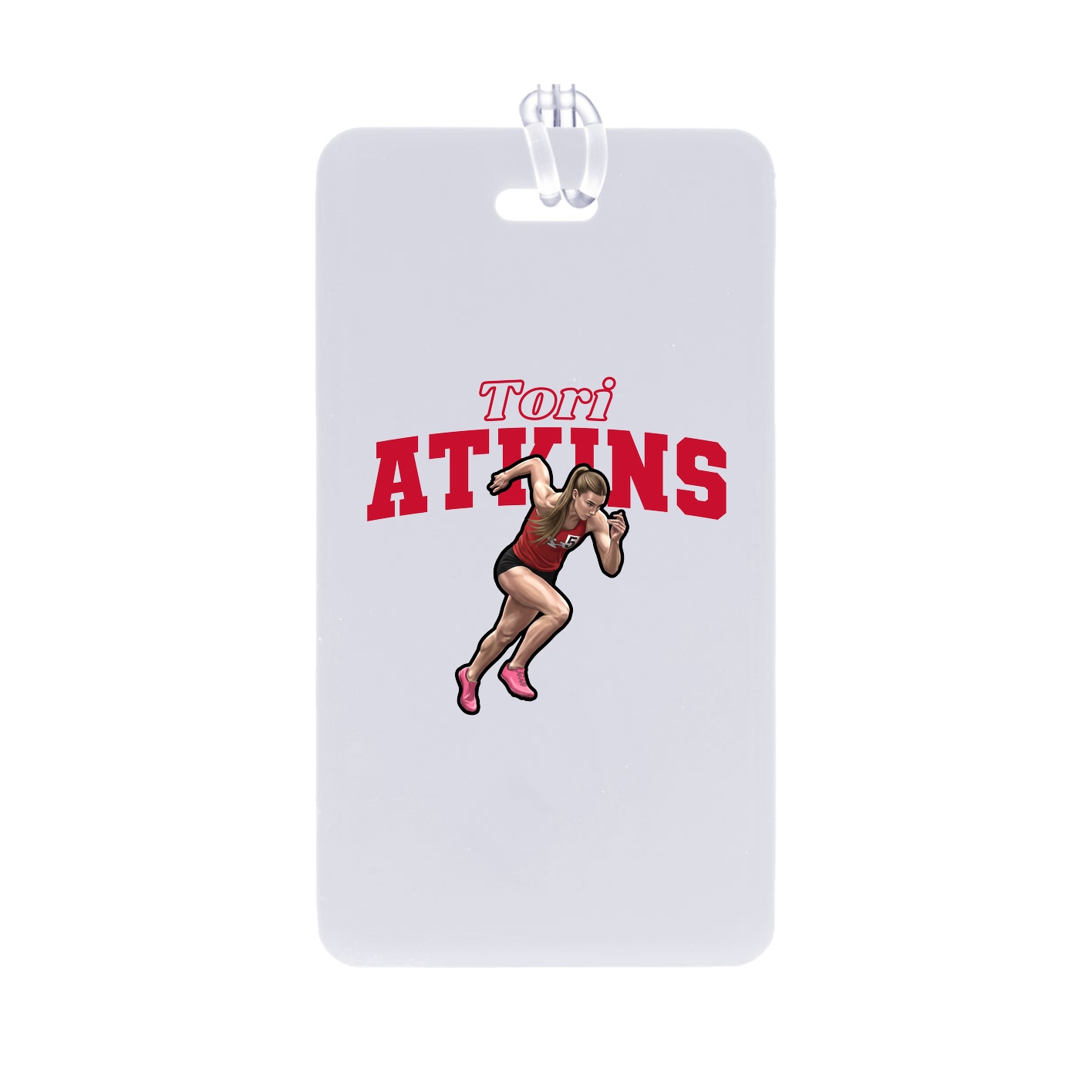 Bag Tag — Name Arch in Classic