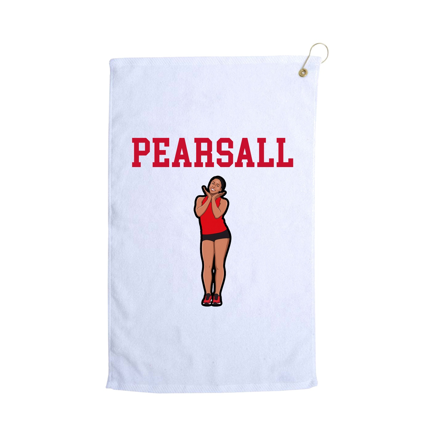 Golf Towel — Shirsey in White