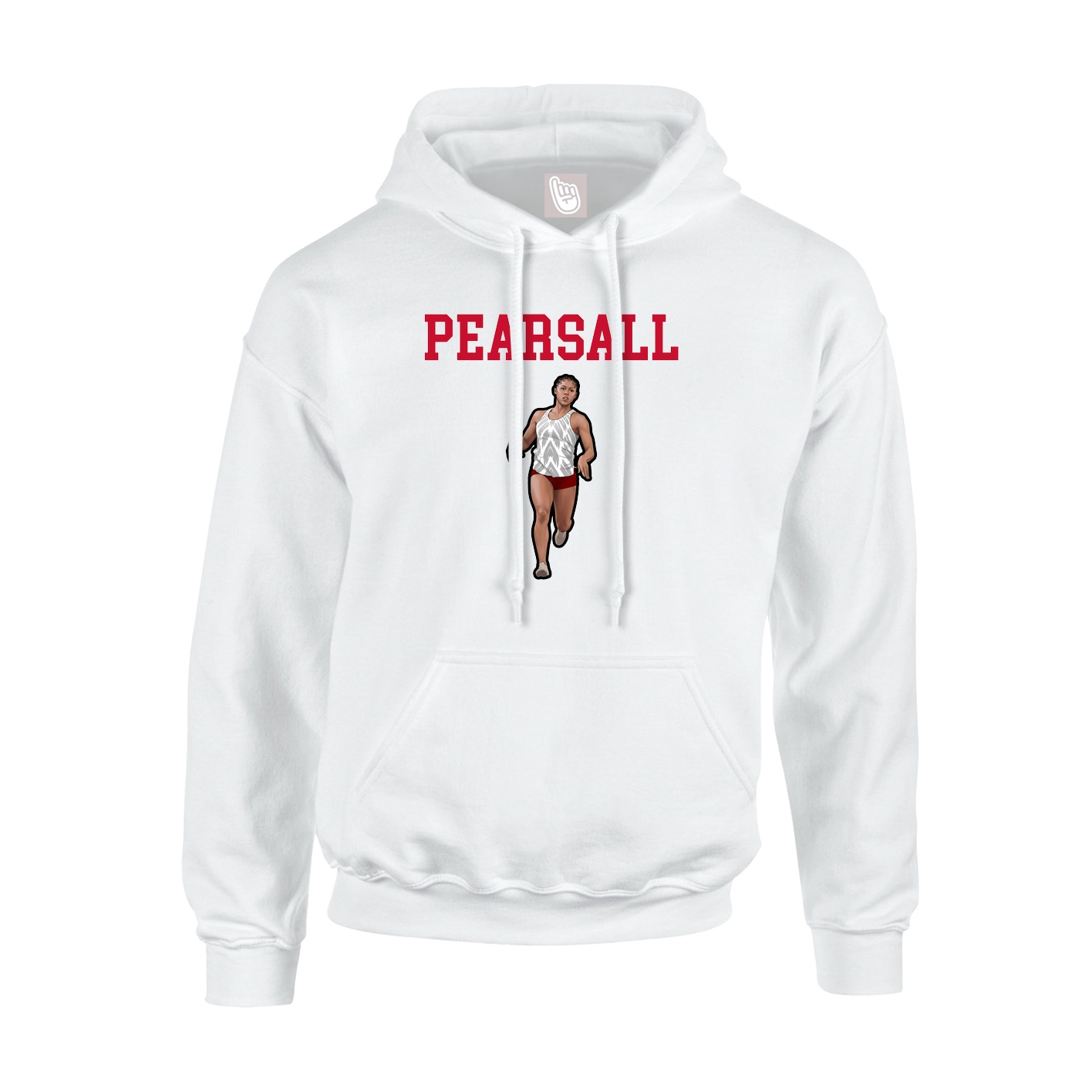 Hoodie — Shirsey in White