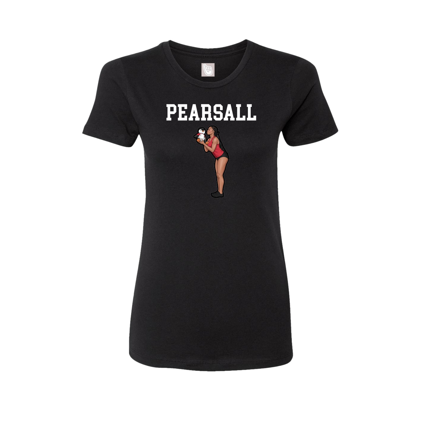 Fitted Women's Tee — Shirsey in Black