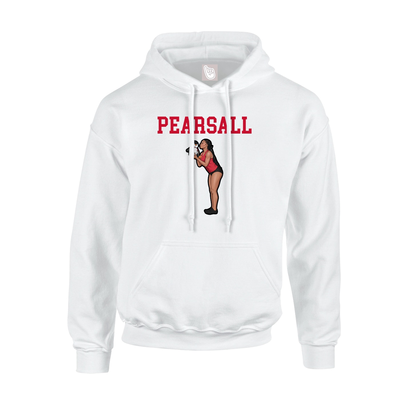 Youth Hoodie — Shirsey in White