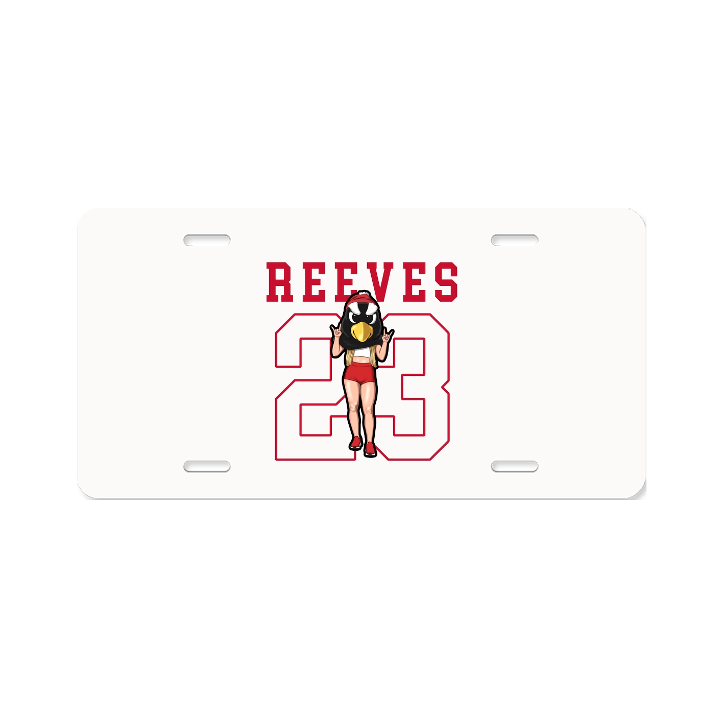 License Plate — Shirsey in Classic