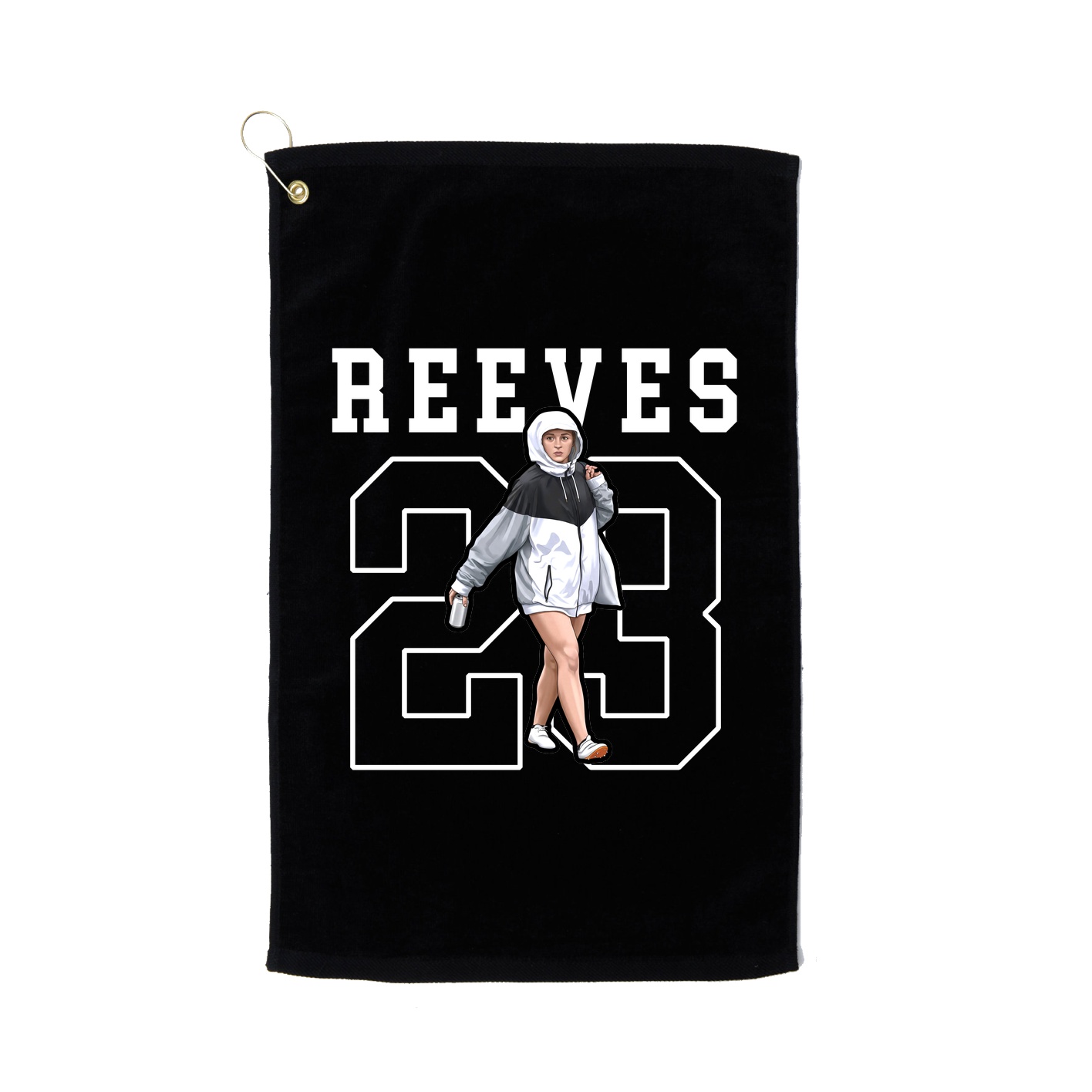 Golf Towel — Shirsey in Black