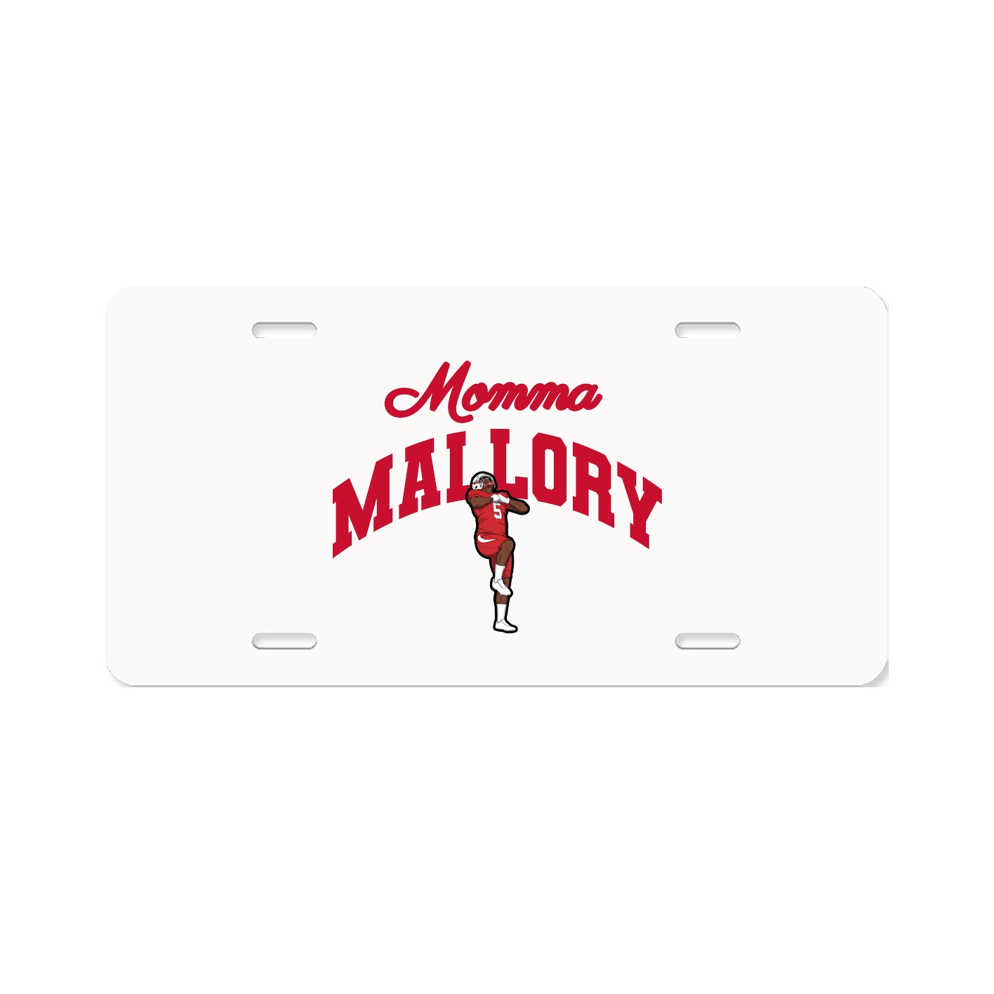 License Plate — Mothers Day Arch in Classic