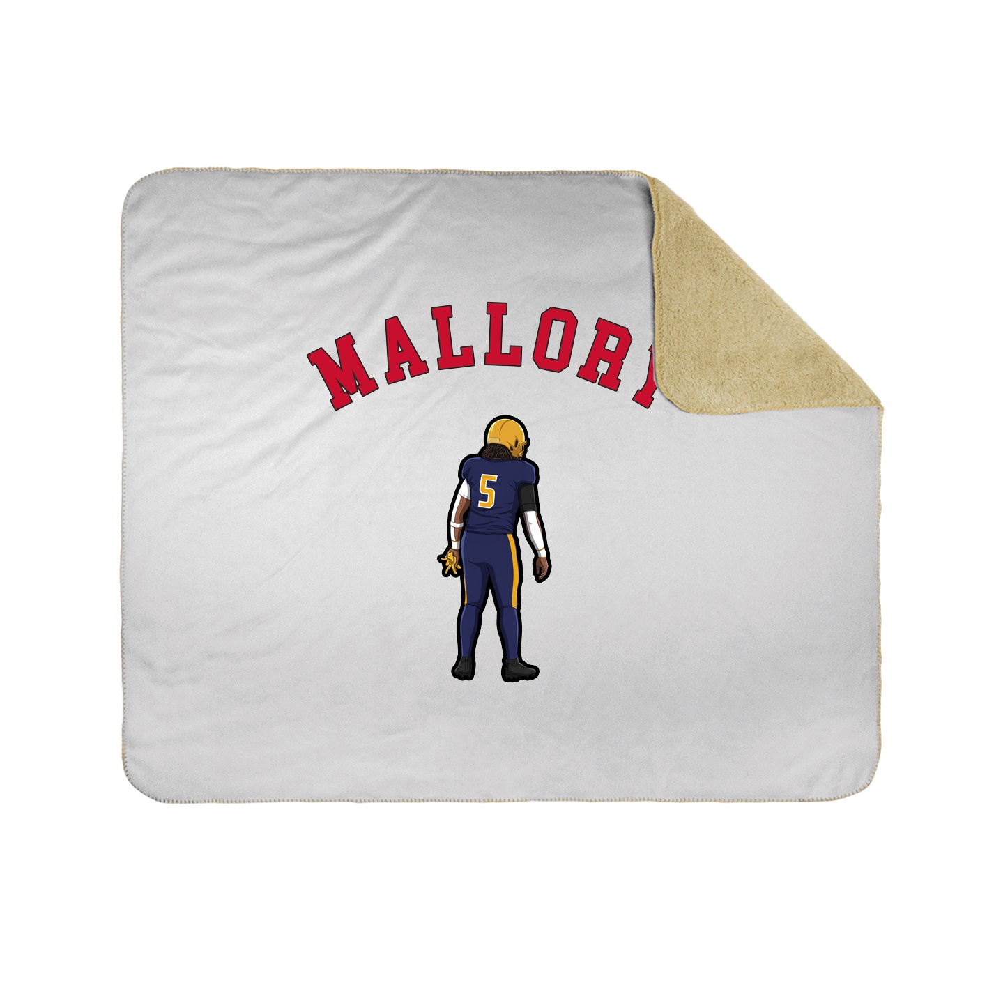 Throw Blanket — Shirsey Arch in White