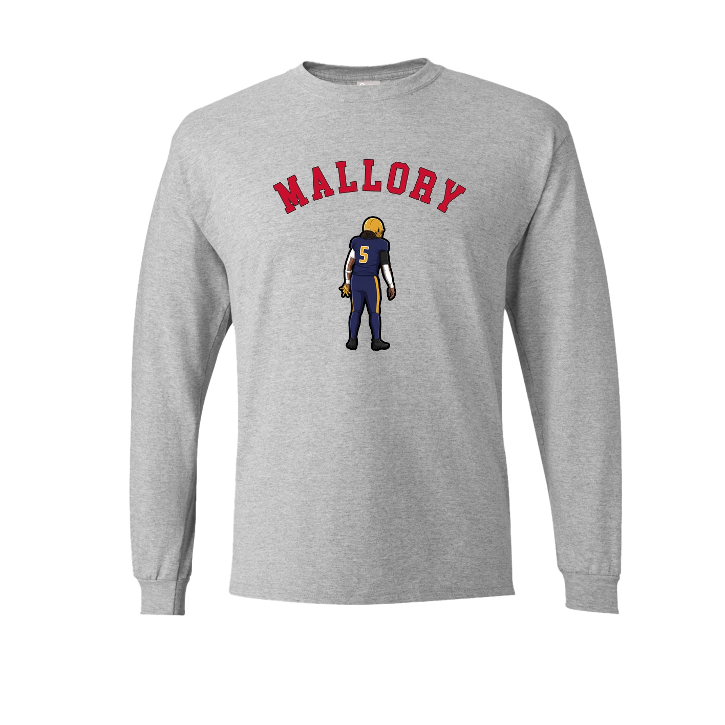 Long Sleeve Tee — Shirsey Arch in Grey
