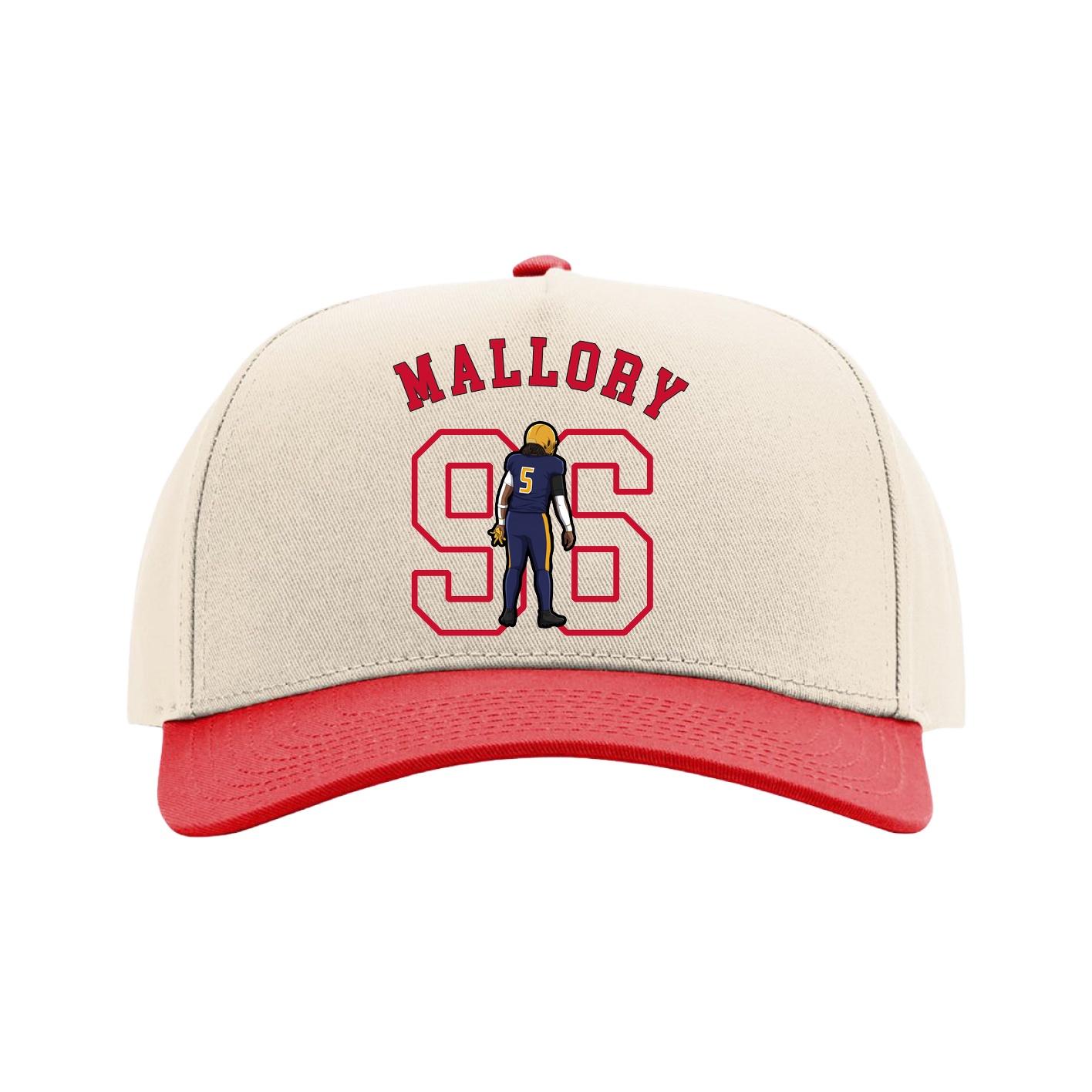Full Fabric Five-Panel Champ Cap