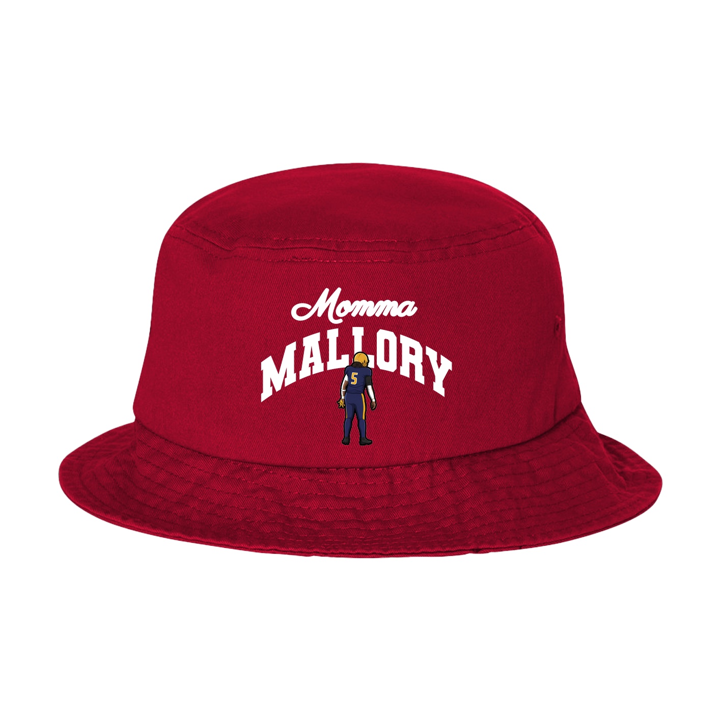 Bucket Cap — Mothers Day Arch in Red