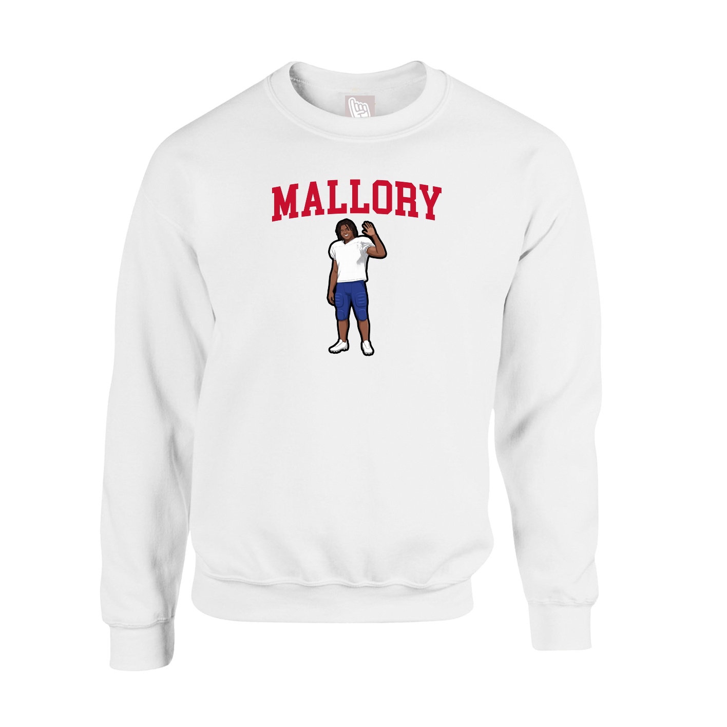 Fleece Crew — Shirsey in White