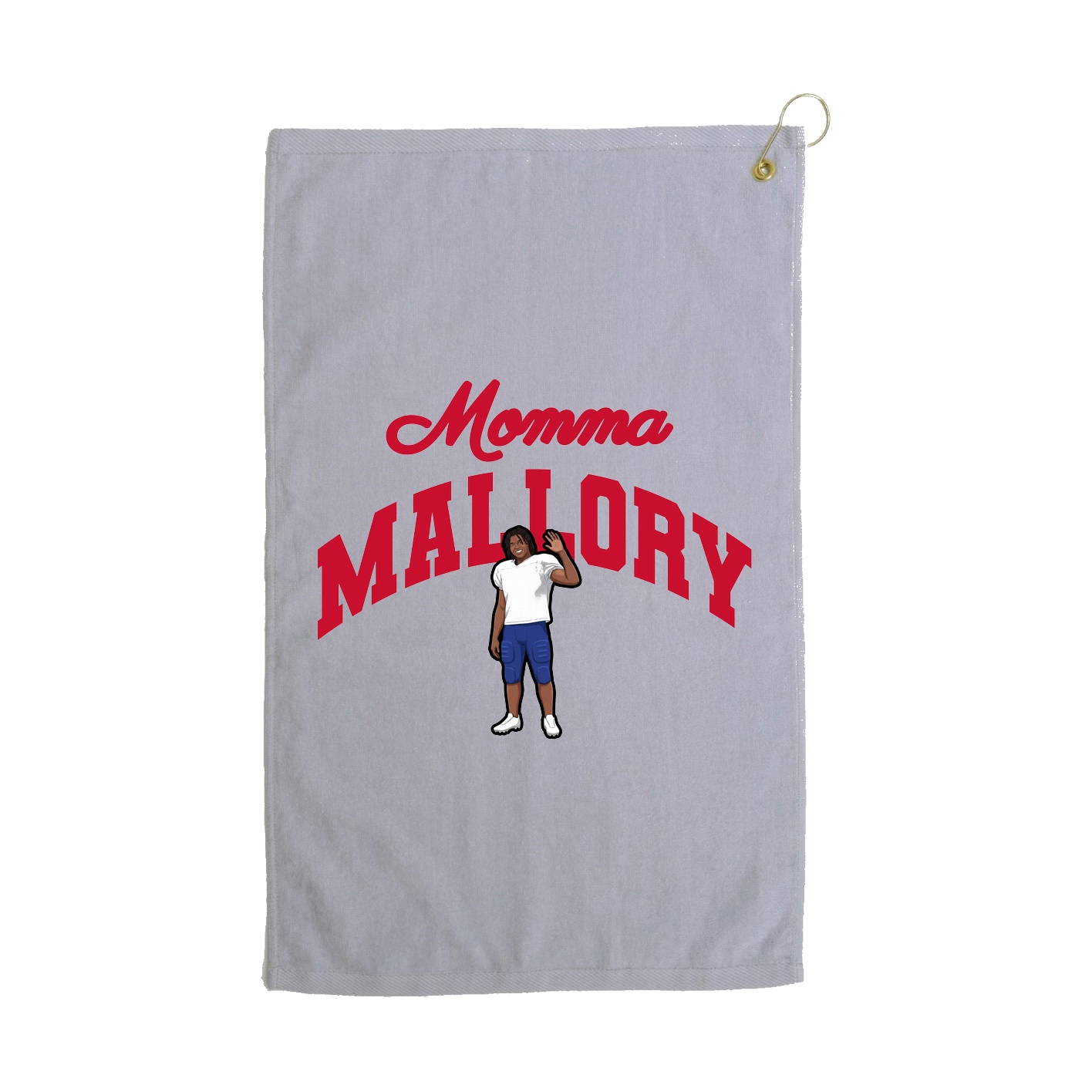 Golf Towel — Mothers Day Arch in Grey