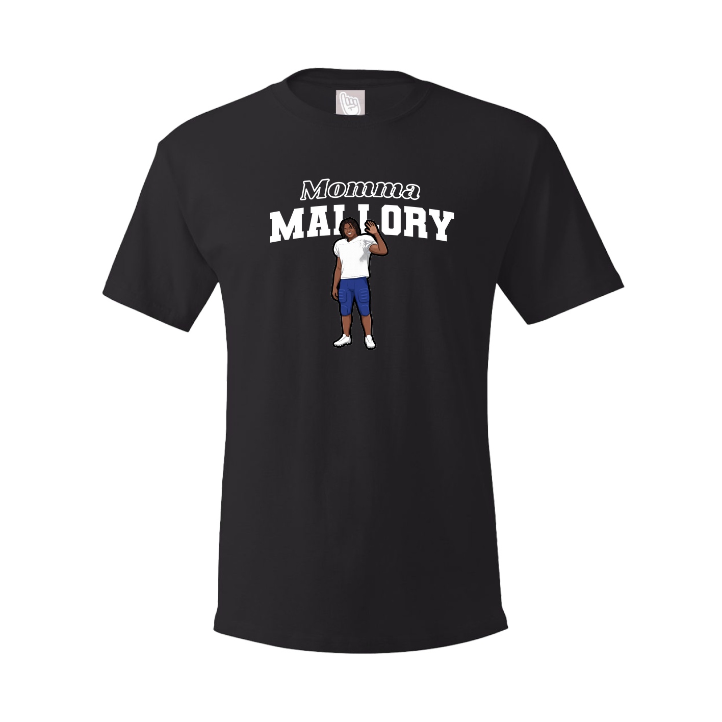 Youth Tee — Mothers Day Block in Black