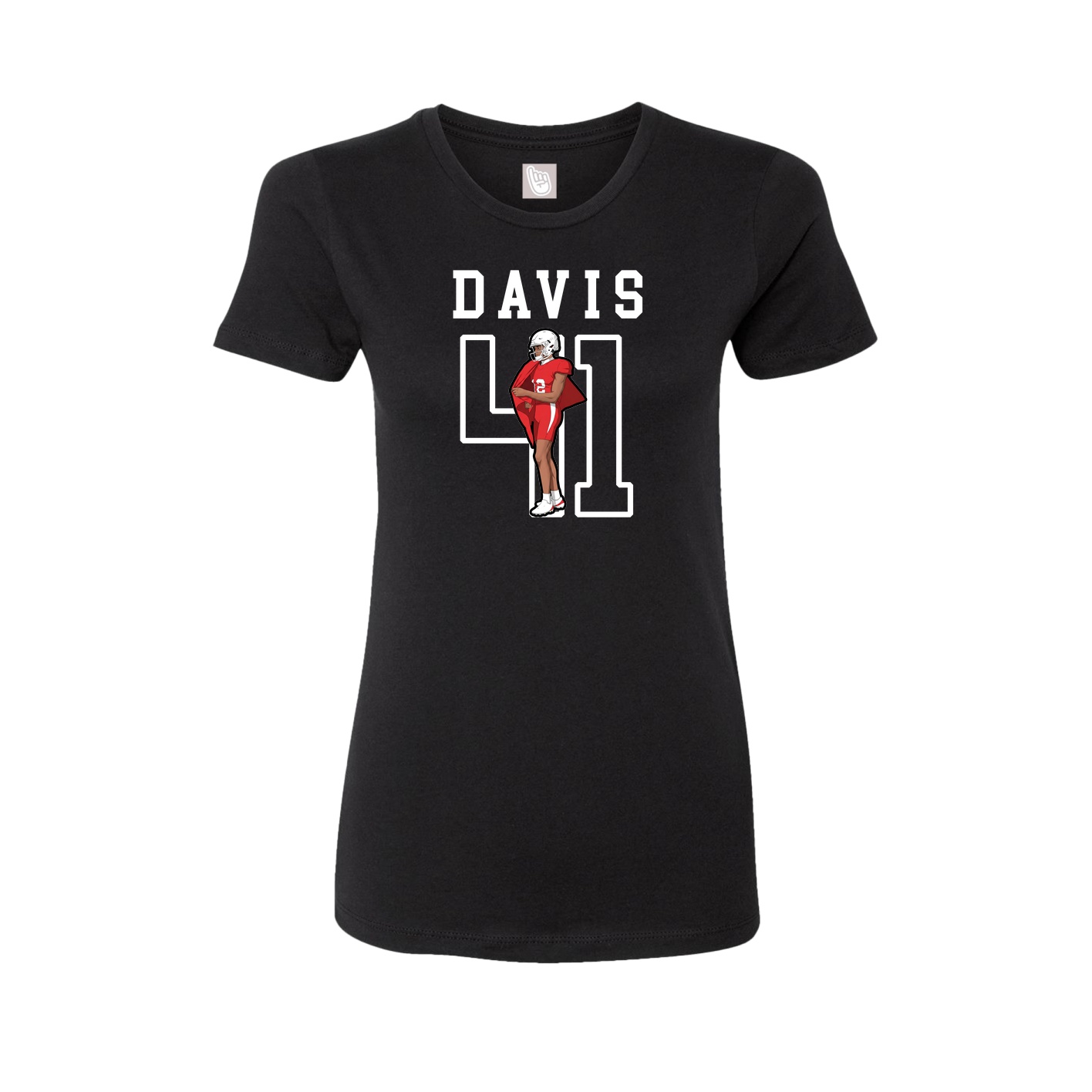 Fitted Women's Tee — Shirsey in Black