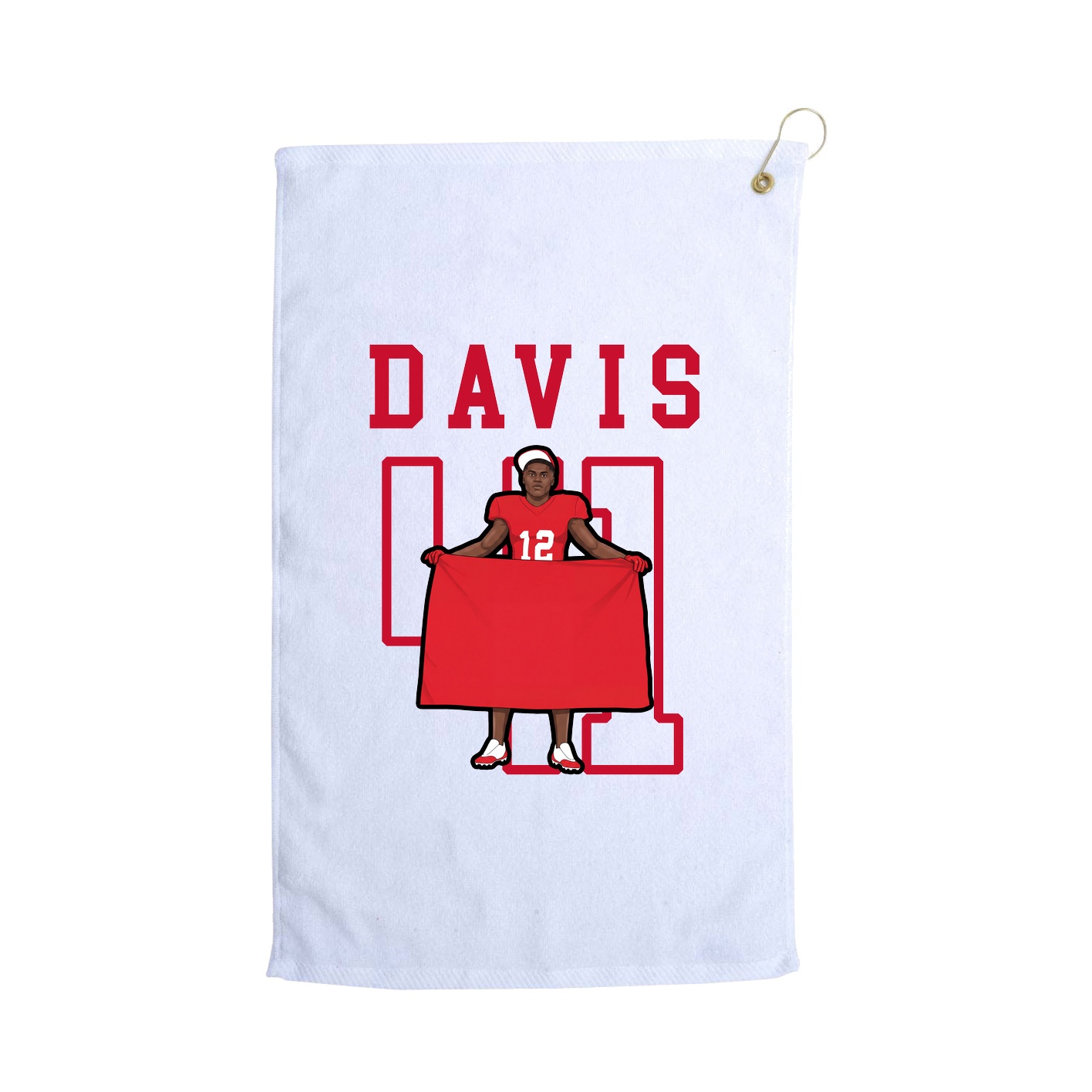Golf Towel — Shirsey in White