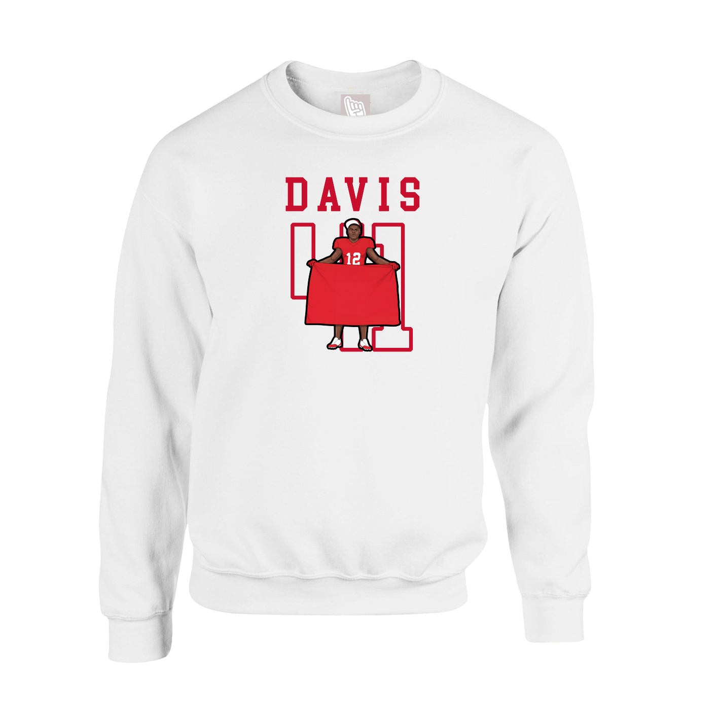 Fleece Crew — Shirsey in White