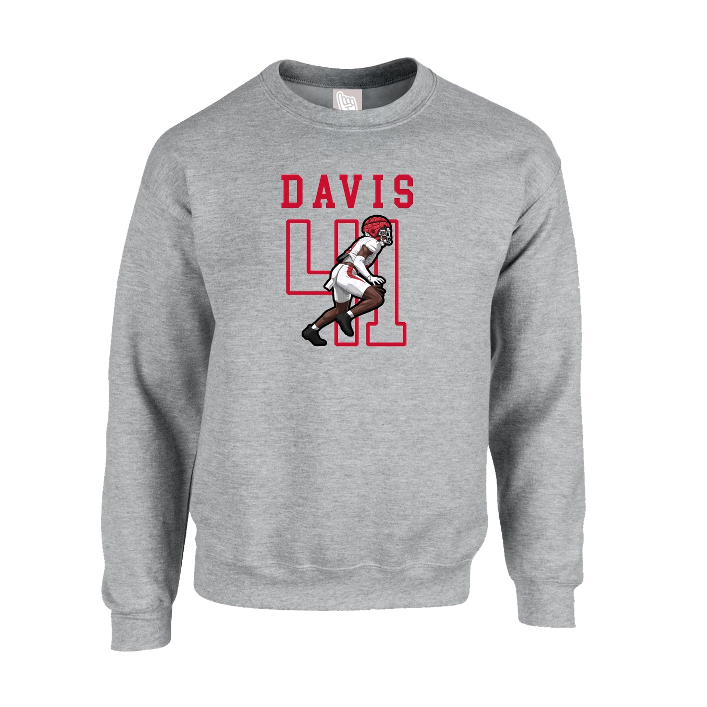 Fleece Crew — Shirsey in Grey
