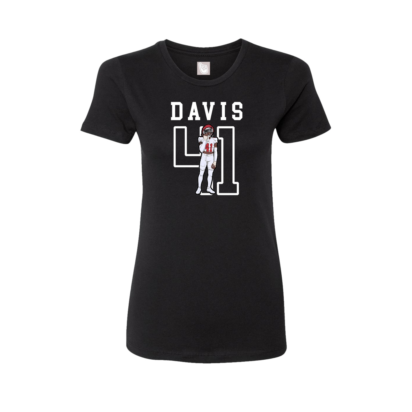 Fitted Women's Tee — Shirsey in Black
