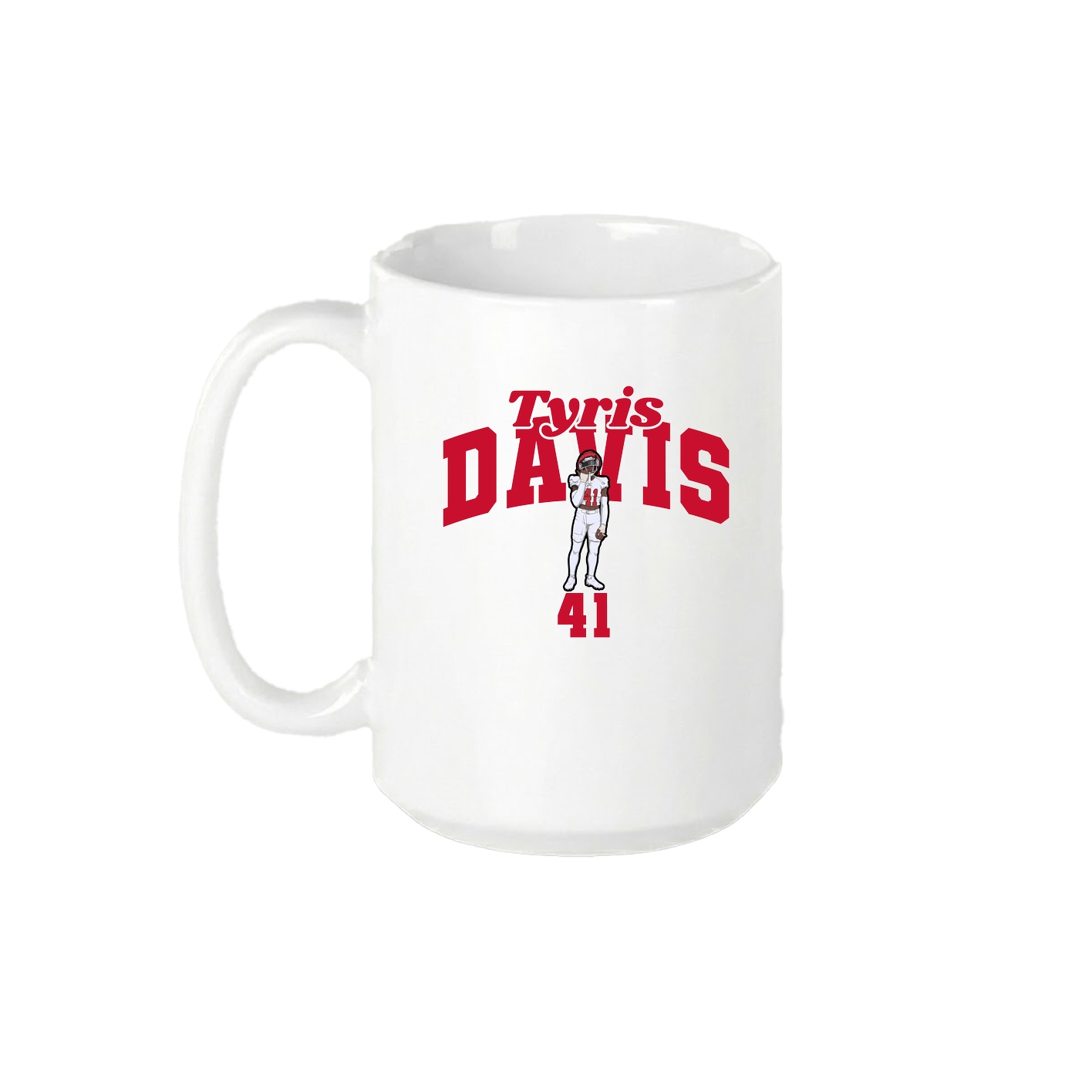 15oz Coffee Mug — Signature Arch in White