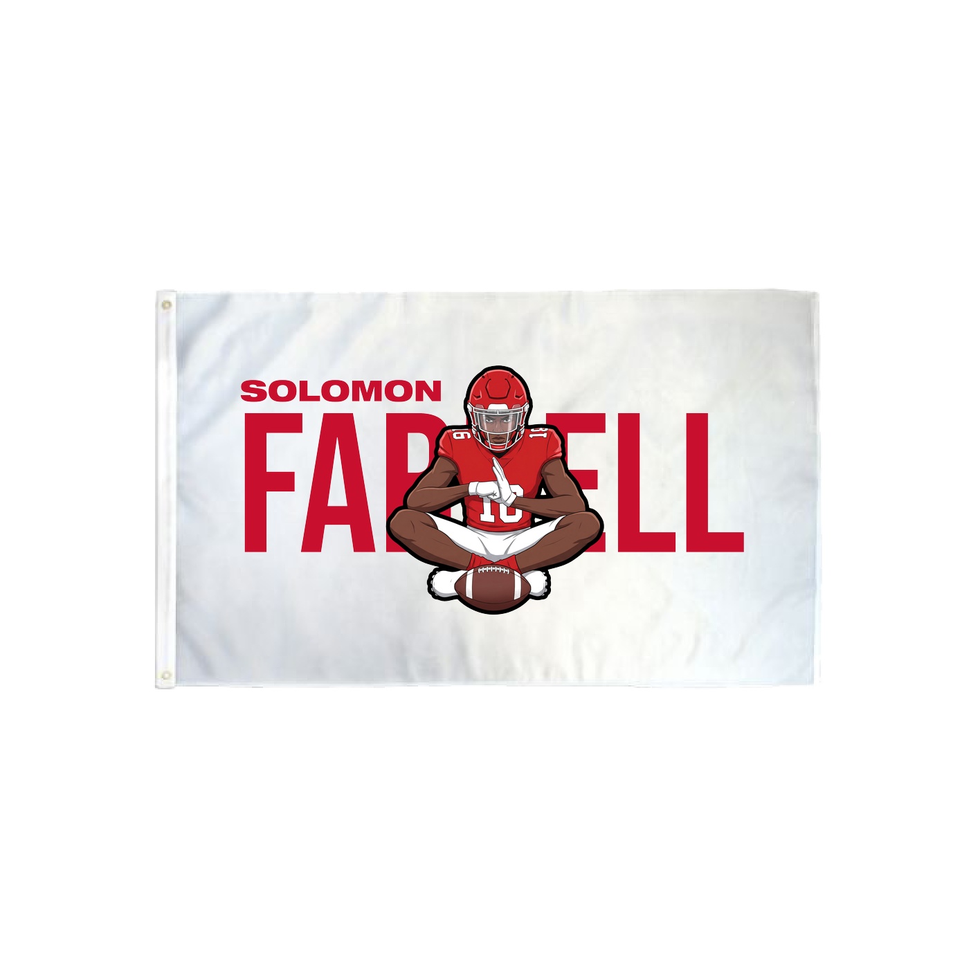 3x5 Flag — Player Name in Classic