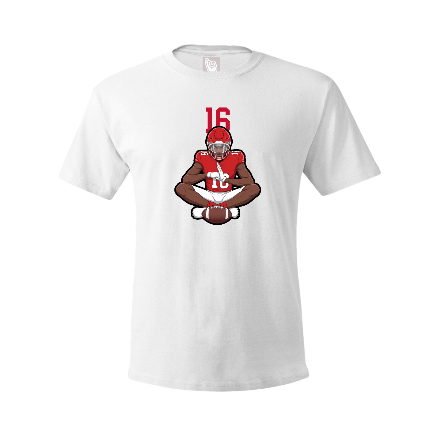 Tee — Number Top in White