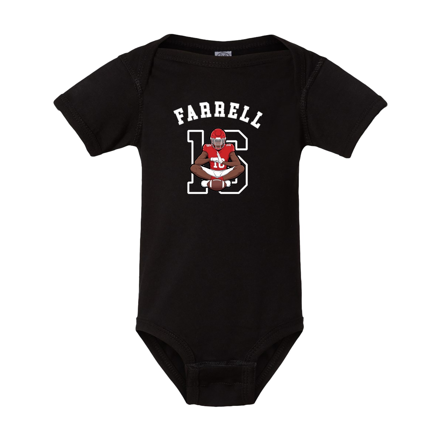 Baby Onesie — Shirsey Arch in Black