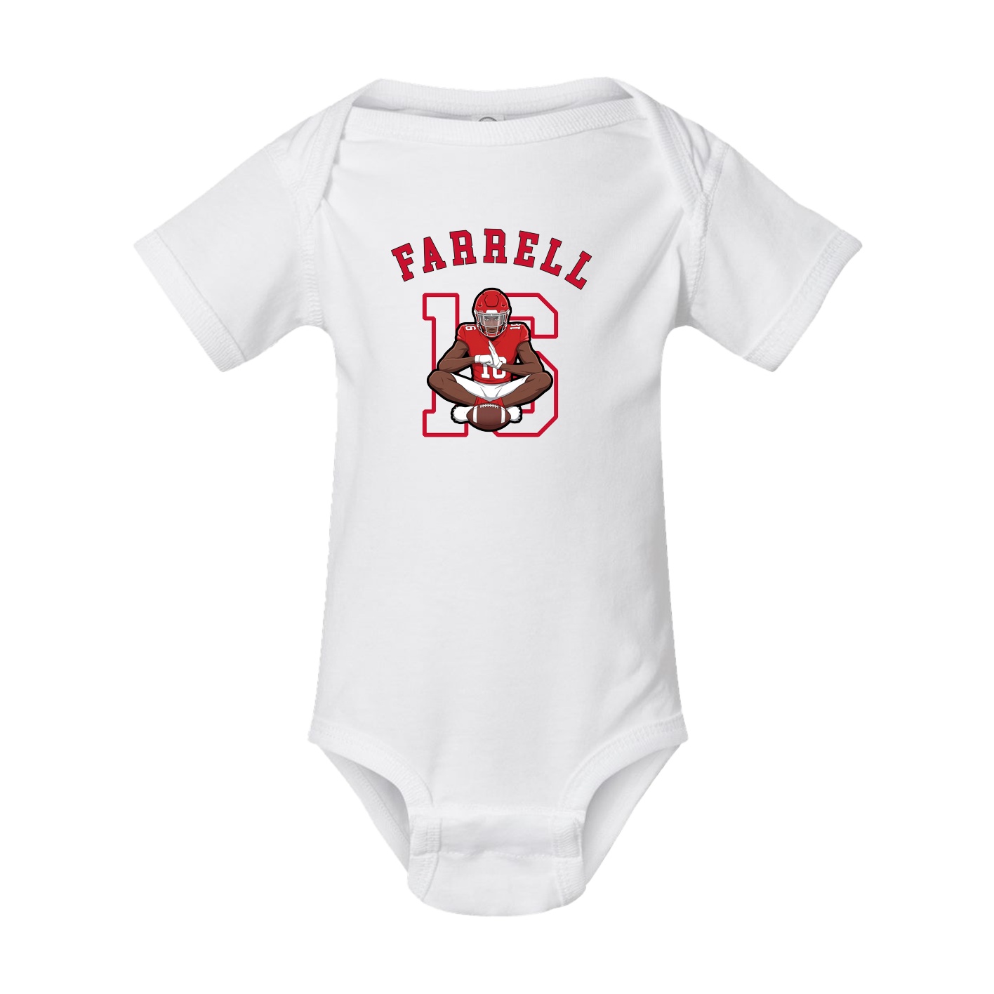 Baby Onesie — Shirsey Arch in White