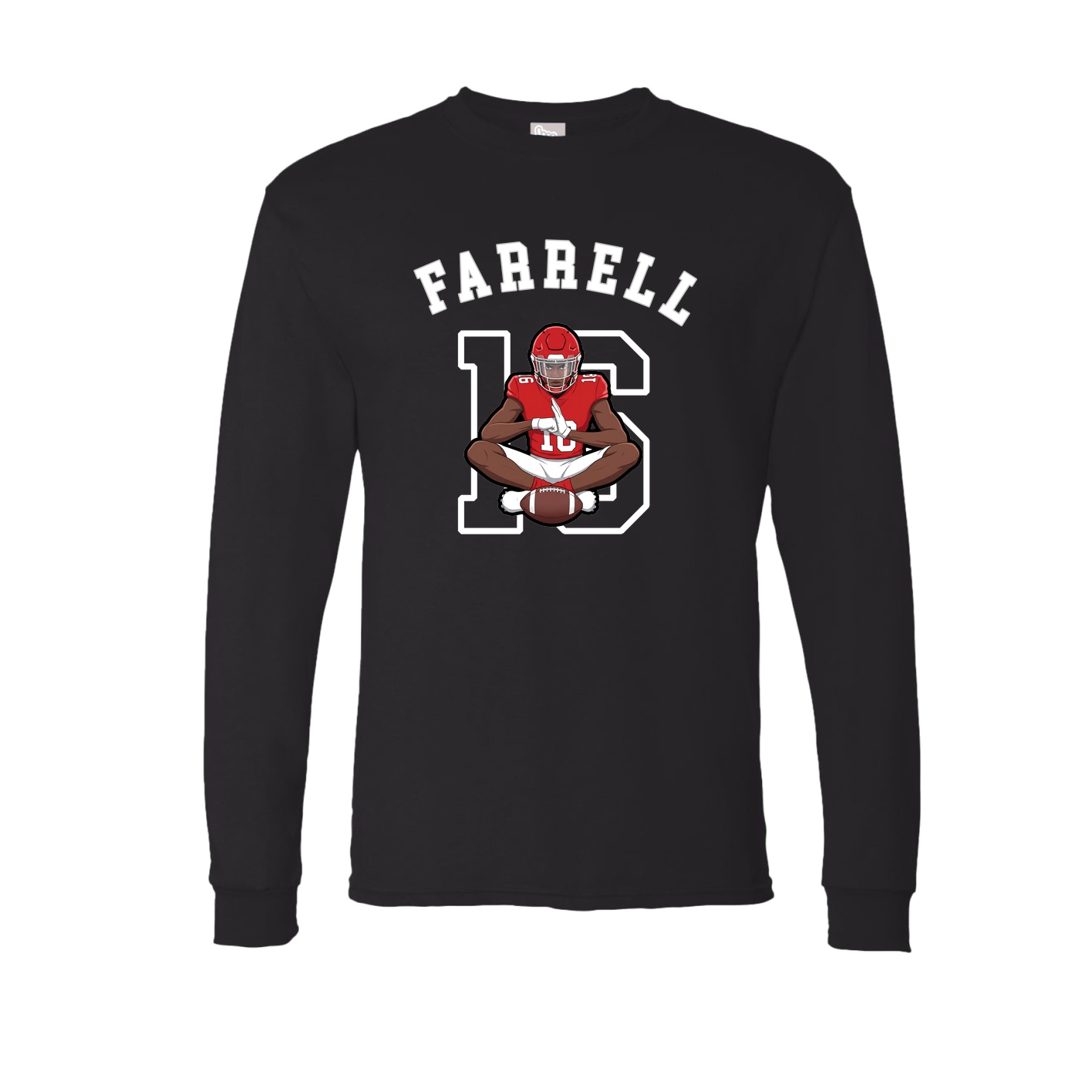 Long Sleeve Tee — Shirsey Arch in Black
