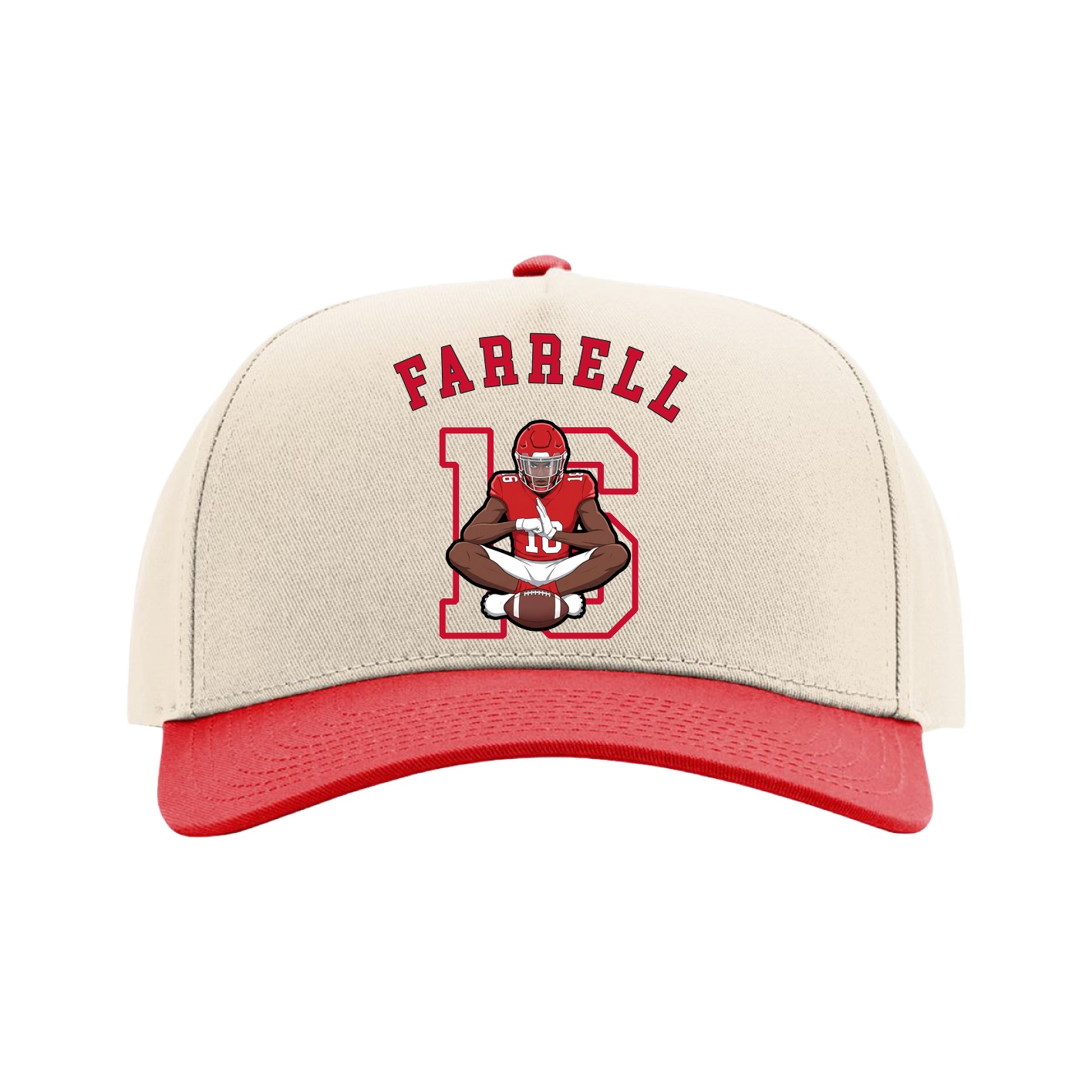 Full Fabric Five-Panel Champ Cap