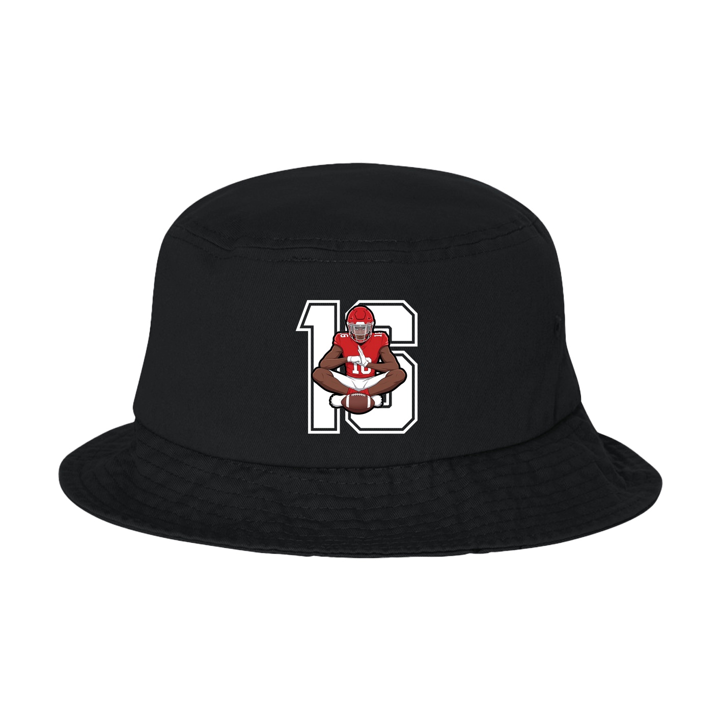 Bucket Cap — Number in Black