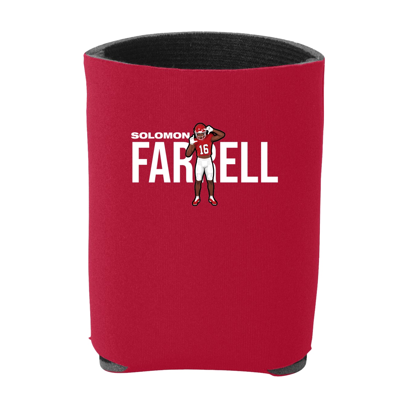Can Holder — Player Name in Red