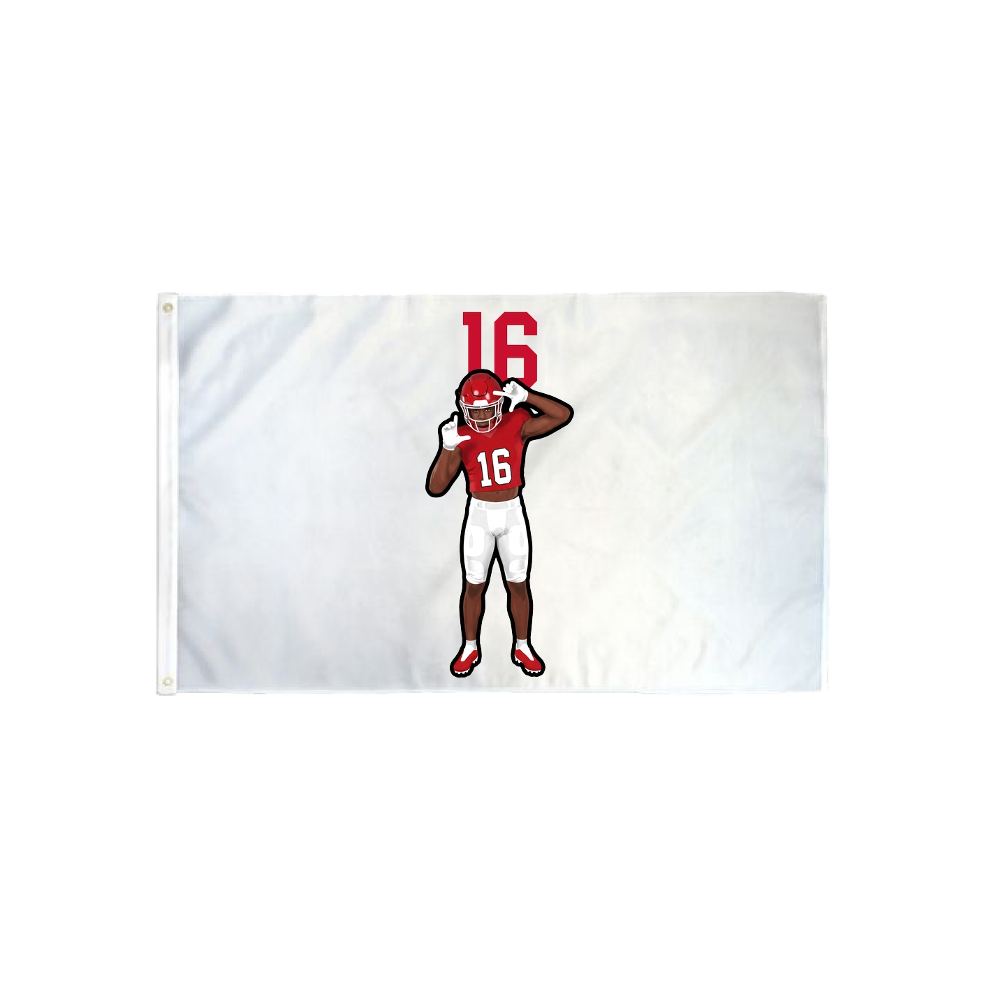 3x5 Flag — Number Top in Classic