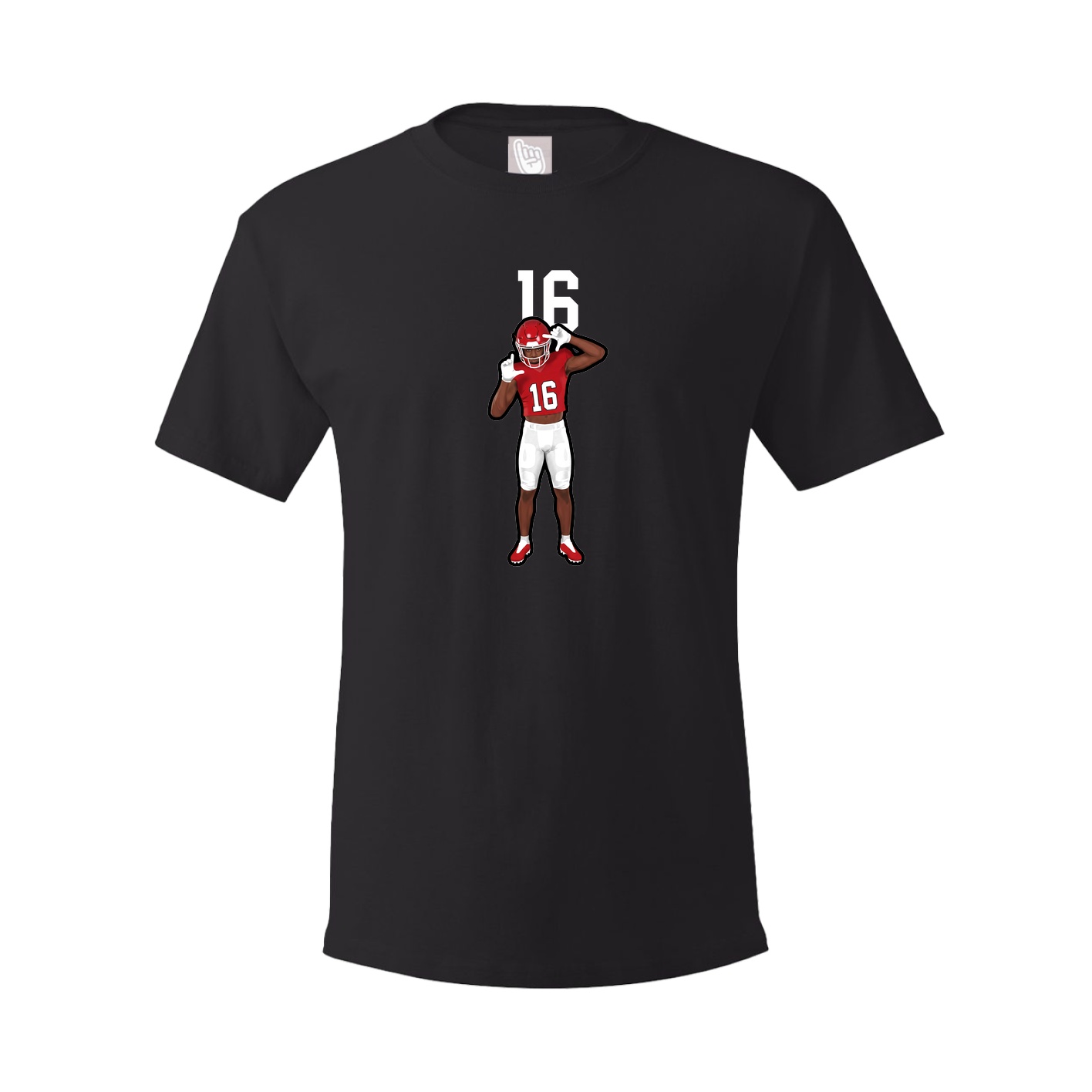 Tee — Number Top in Black