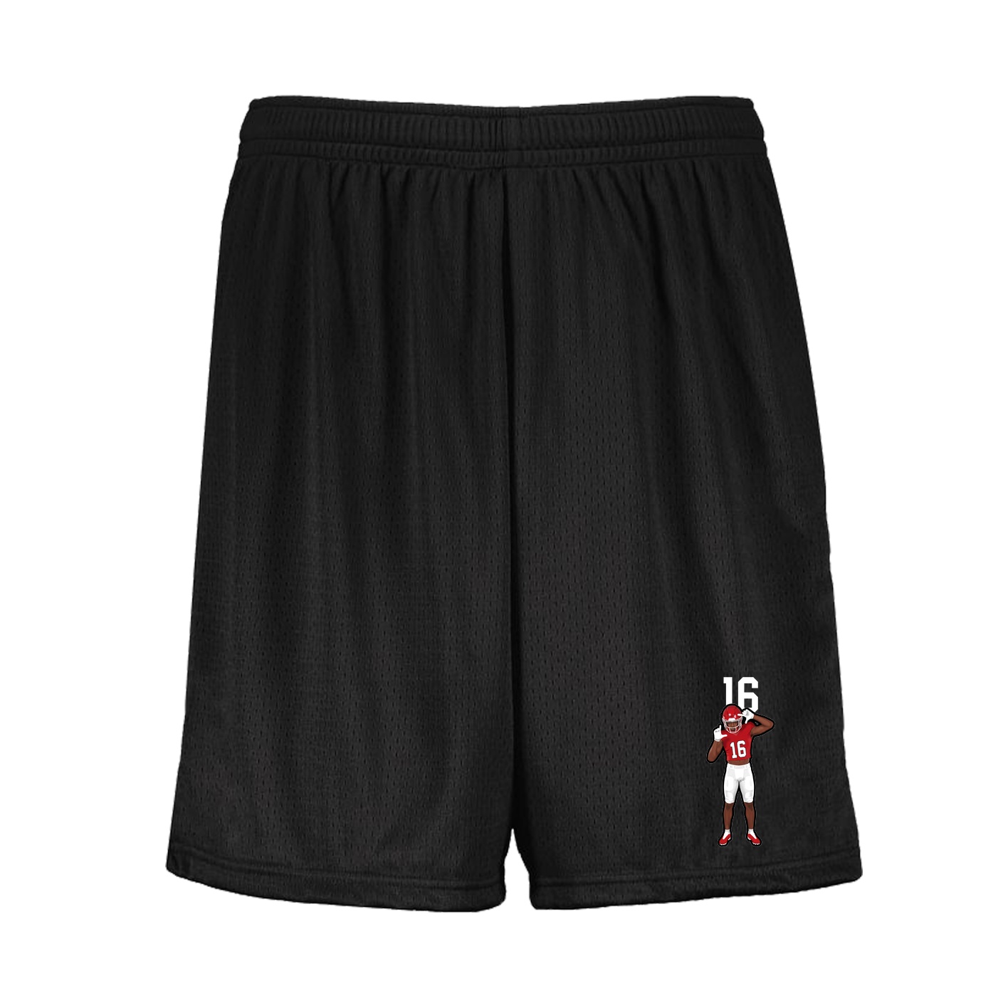 Shorts — Number Top in Black