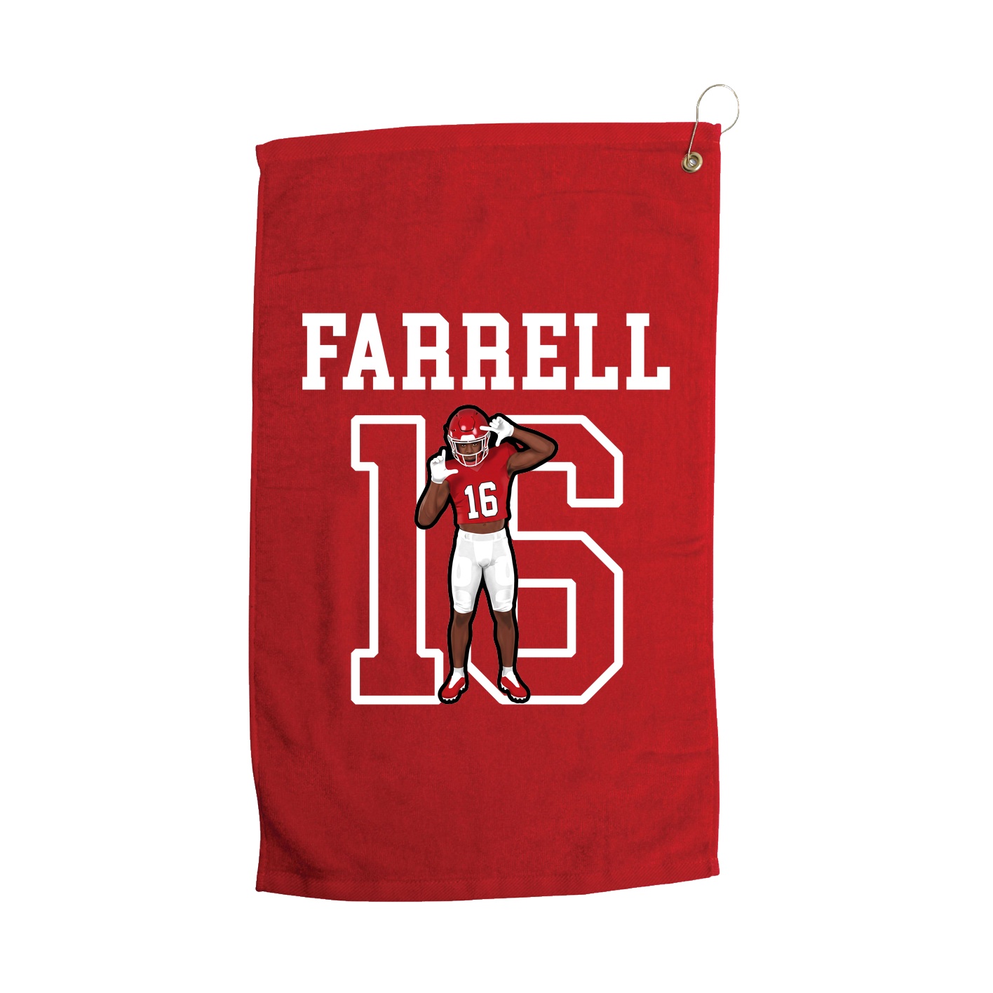 Golf Towel — Shirsey in Red