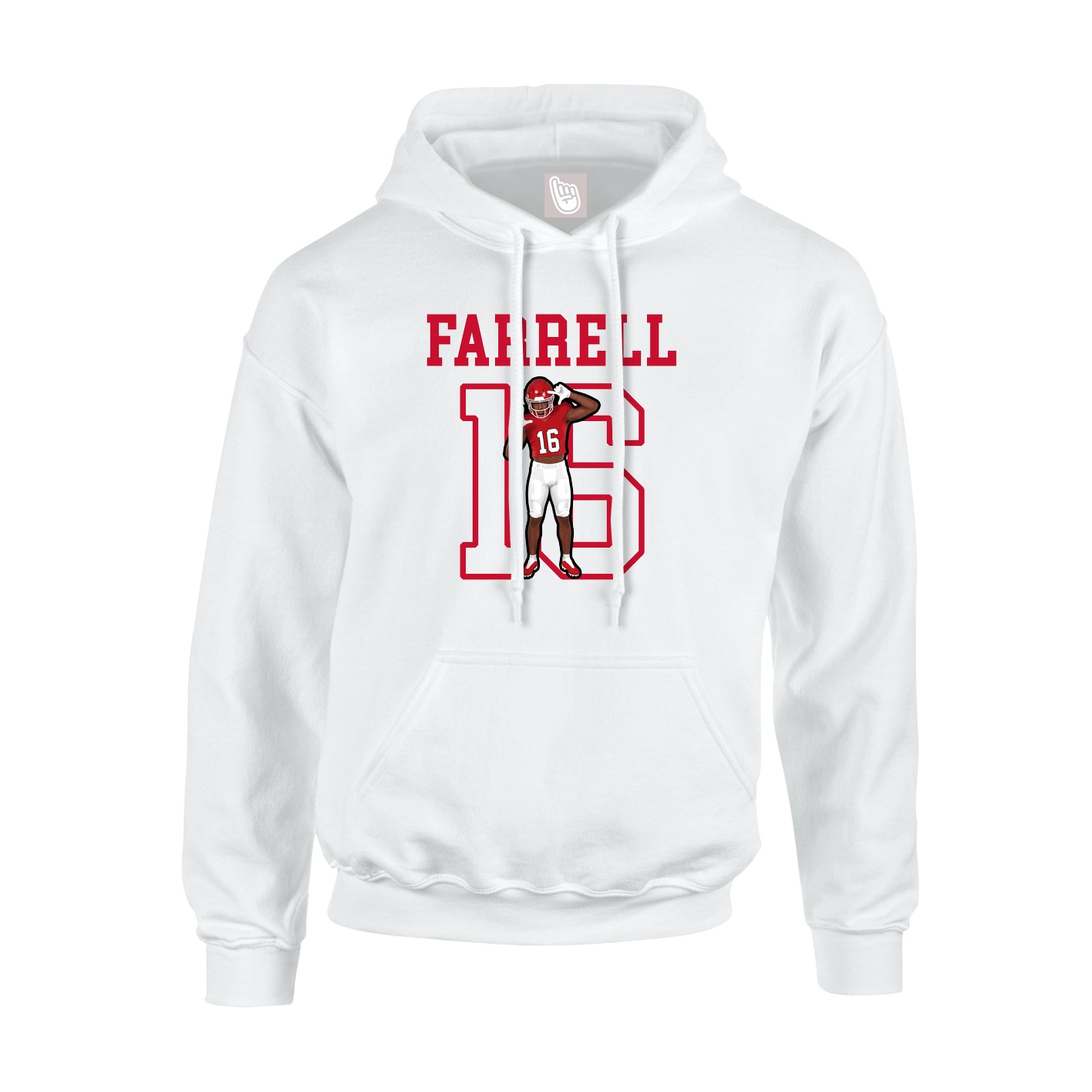 Youth Hoodie — Shirsey in White