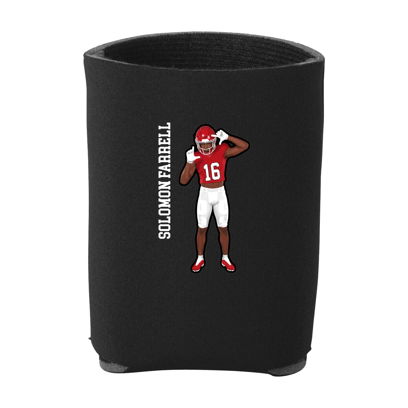 Can Holder — Name Vertical in Black