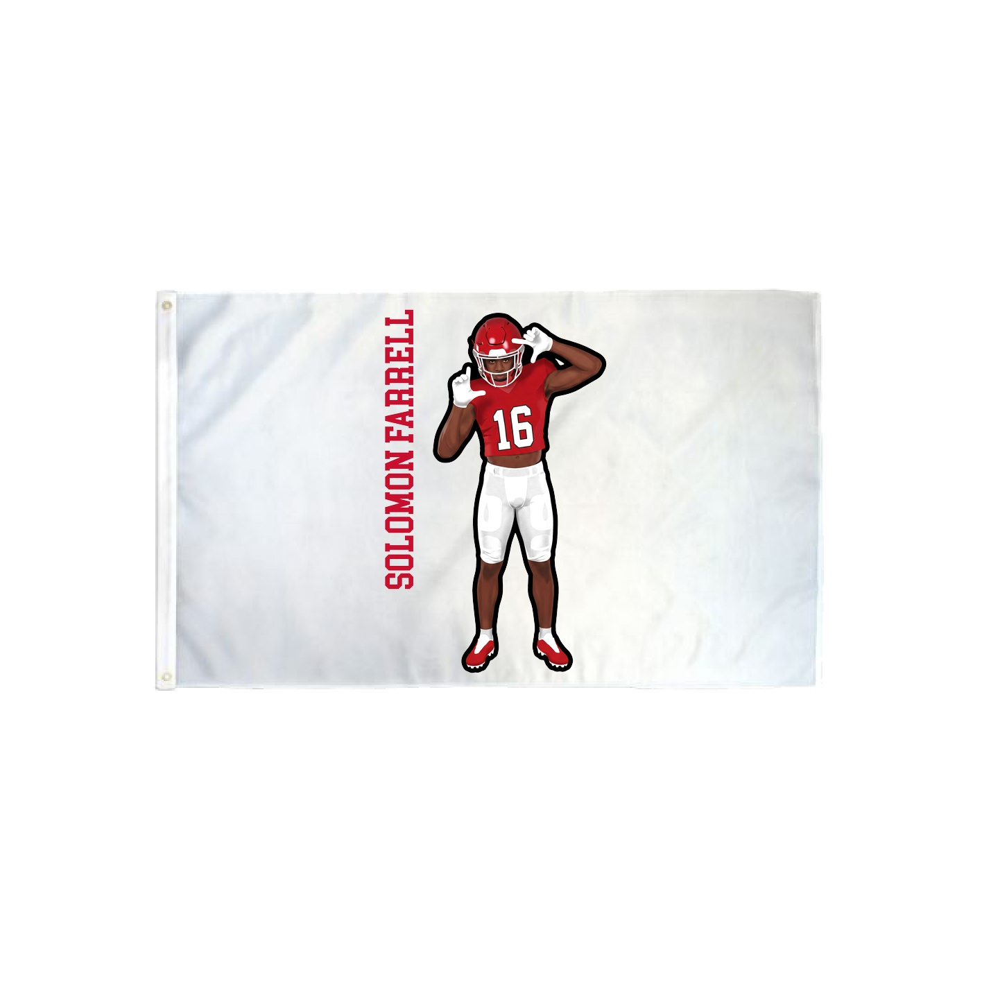3x5 Flag — Name Vertical in Classic